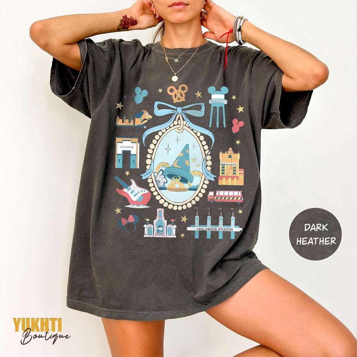 Disneyworld Coquette Bows Shirt for Women Family Vacation