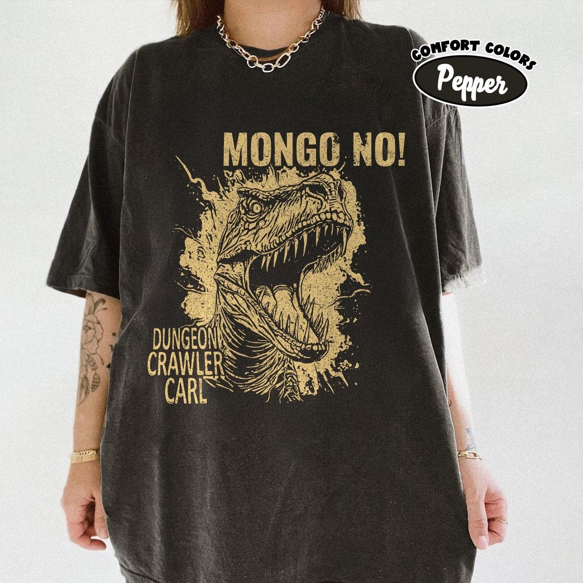 Dungeon Crawler Carl Shirt Sci-Fi Fantasy Bookish Tee for Geek Fans