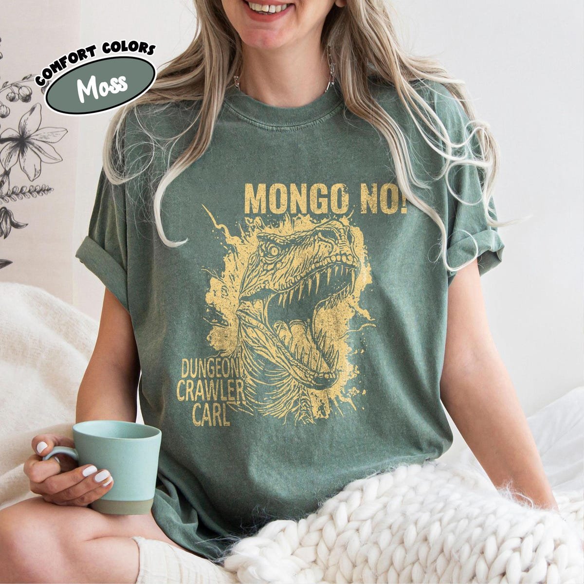 Dungeon Crawler Carl Shirt Sci-Fi Fantasy Bookish Tee for Geek Fans
