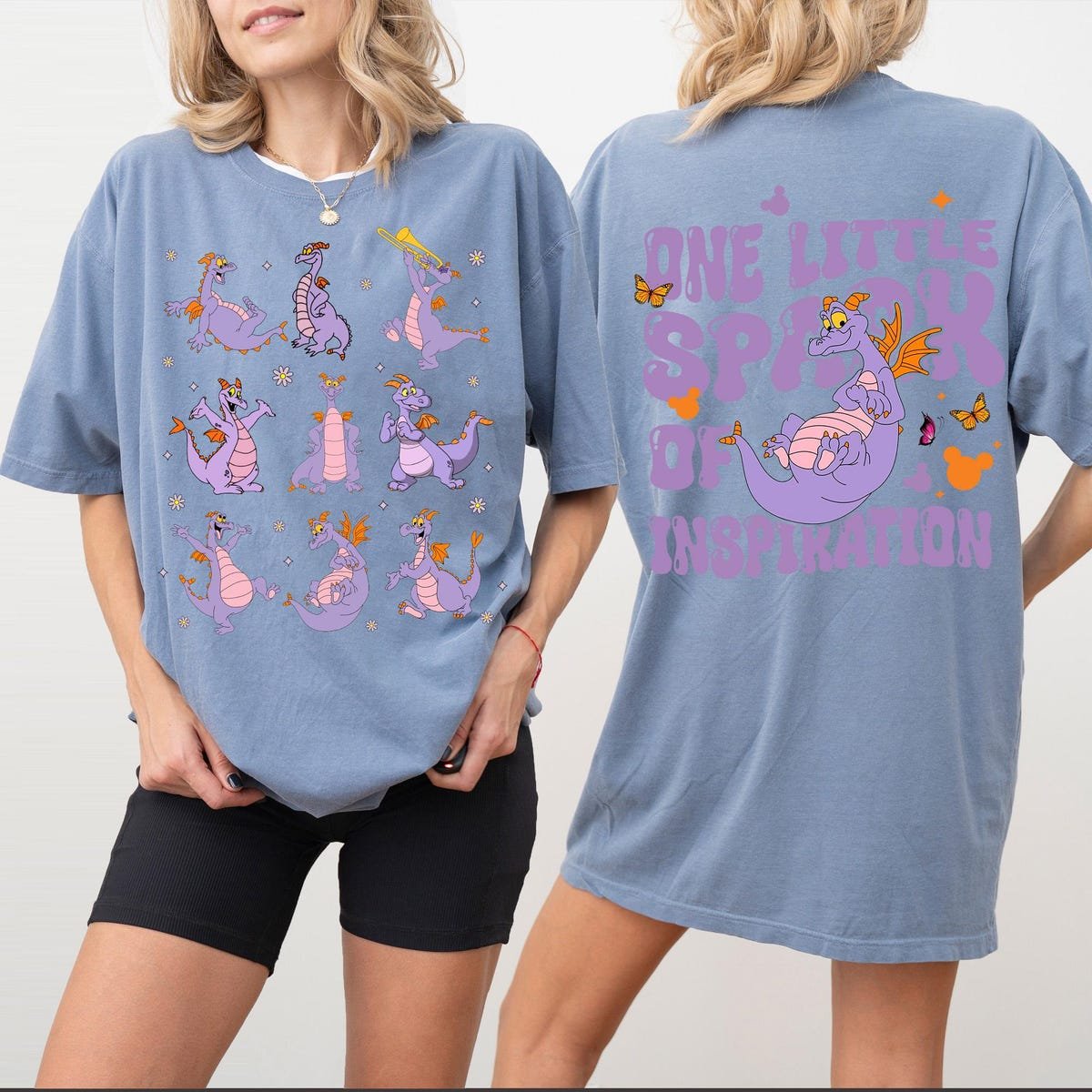 Figment Retro Shirt Magic Kingdom Epcot Disney World Tee