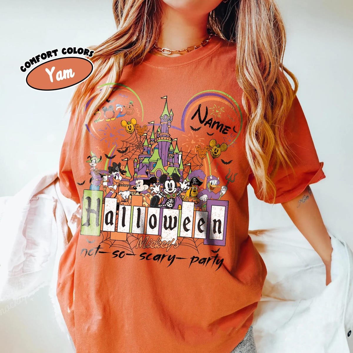 Halloween 2025 Retro Disney Mickey Shirt Spooky Family Trip Tee