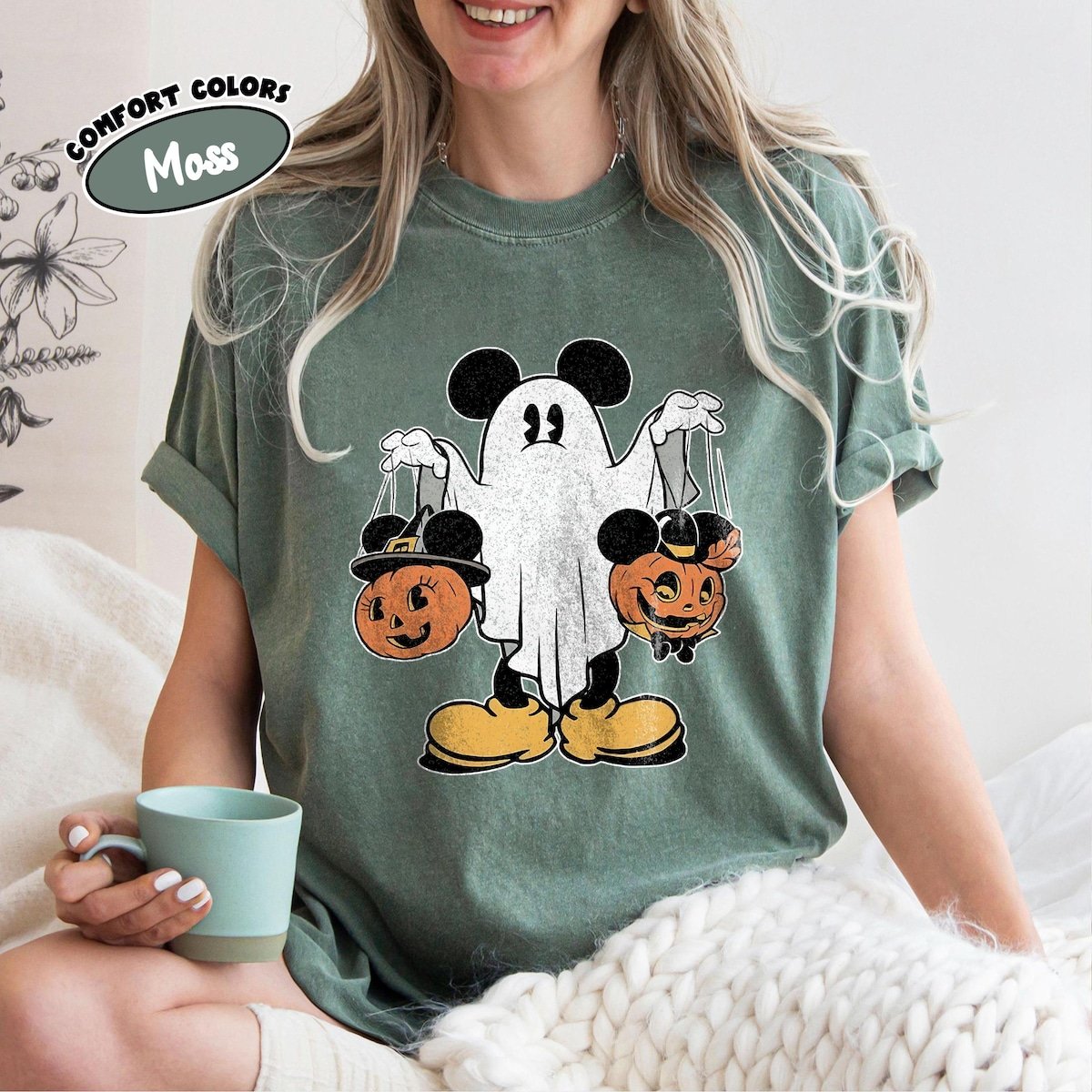 Halloween Mickey Shirts Disney Pumpkin Tees Family Trick or Treat 2025