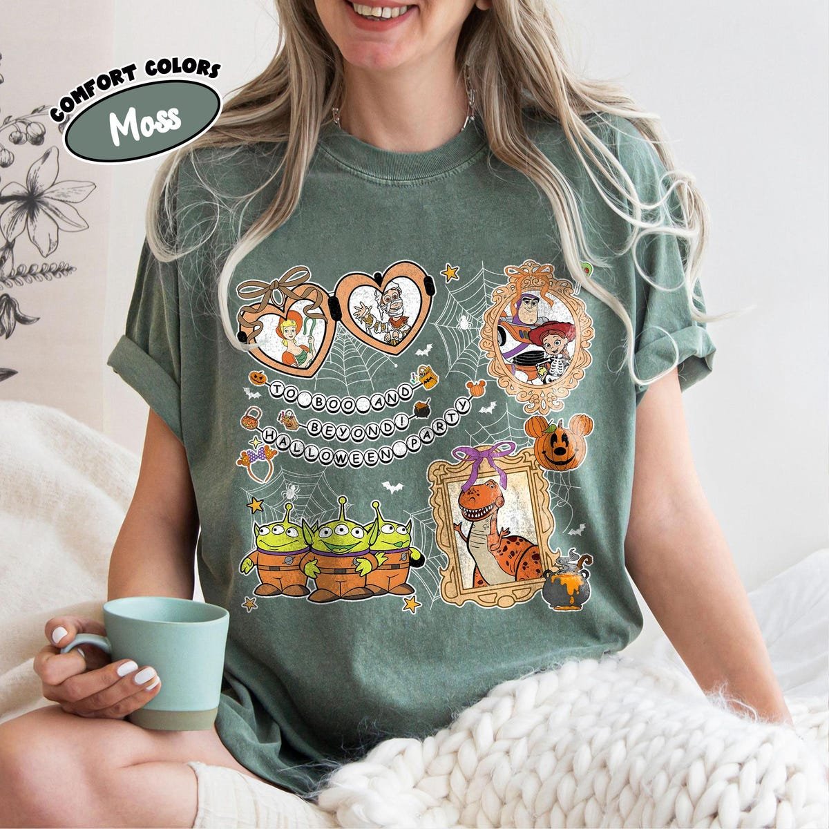 Halloween Shirt Retro Toy Story Tee Cute Kids Pumpkin Shirt 2025