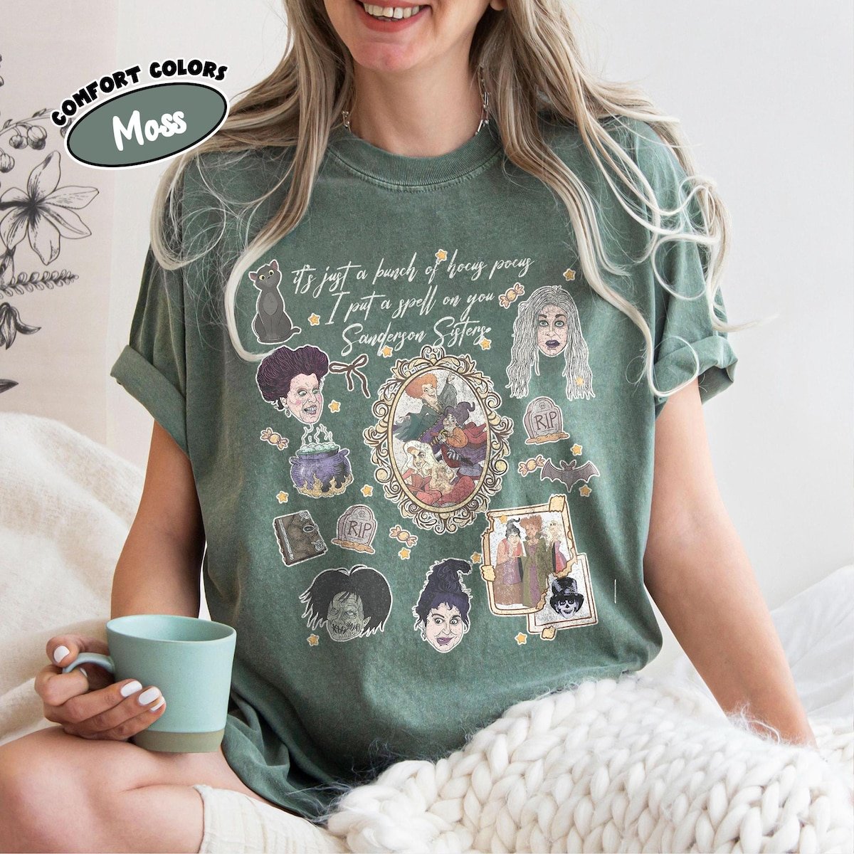Hocus Pocus Sanderson Sisters Halloween Witch Shirt