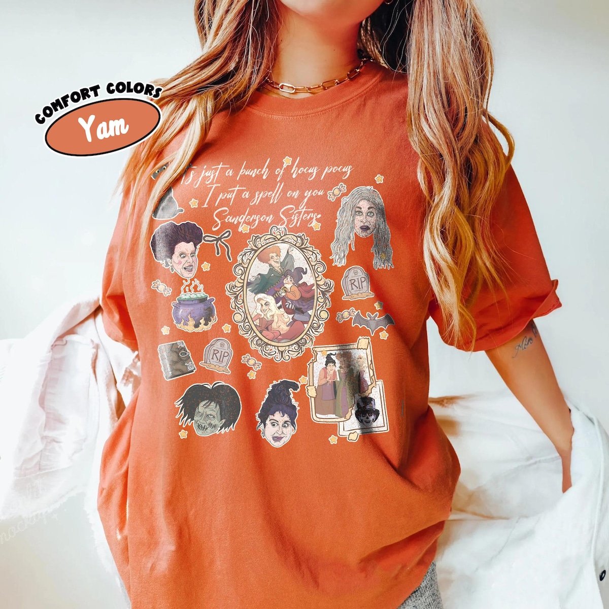 Hocus Pocus Sanderson Sisters Halloween Witch Shirt