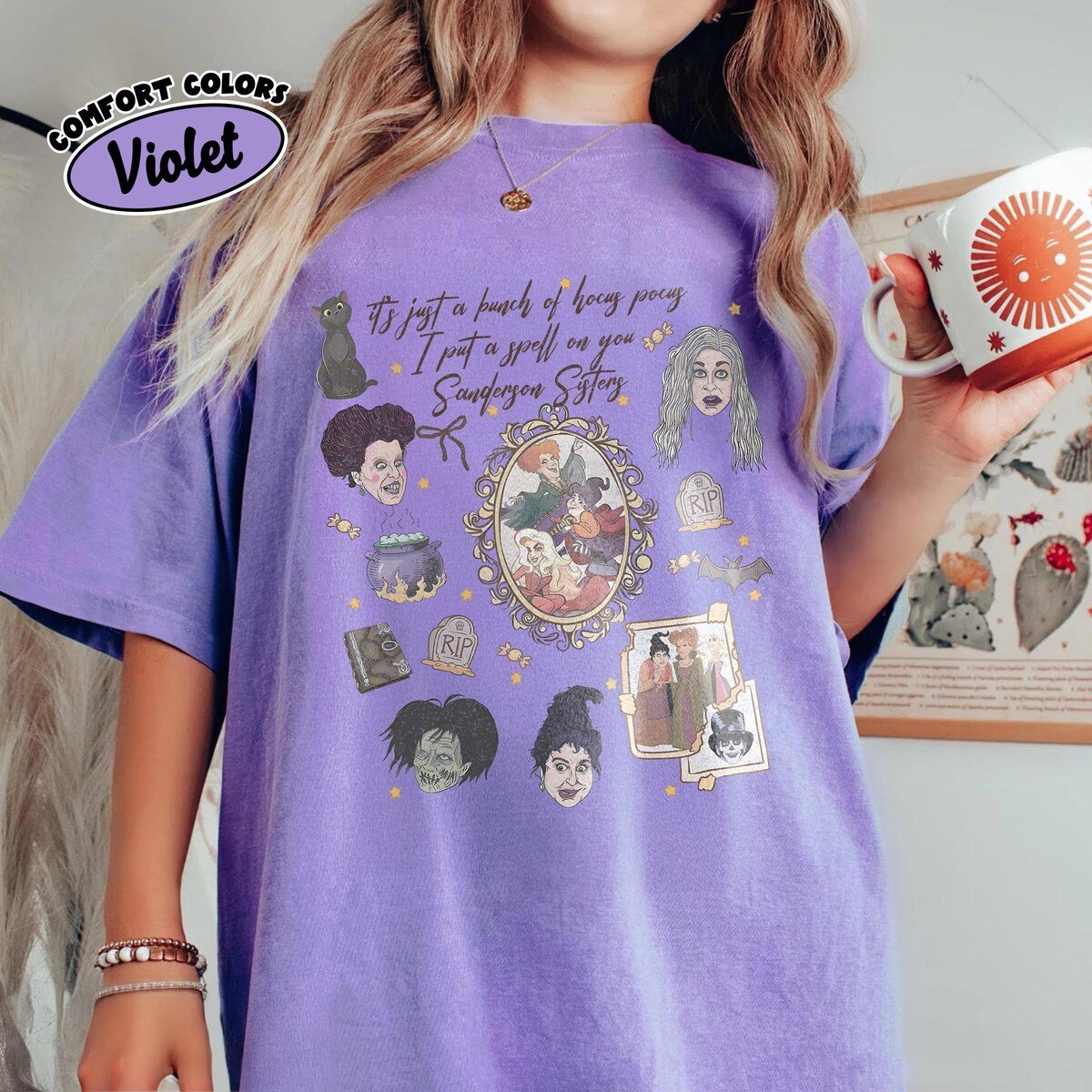 Hocus Pocus Sanderson Sisters Halloween Witch Shirt