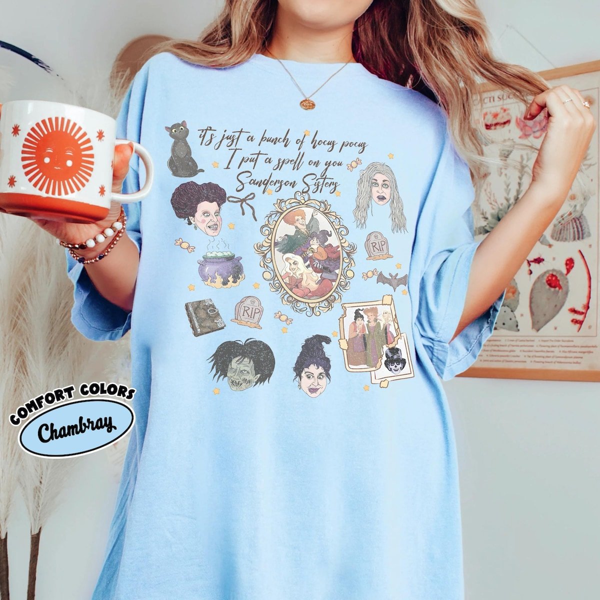 Hocus Pocus Sanderson Sisters Halloween Witch Shirt