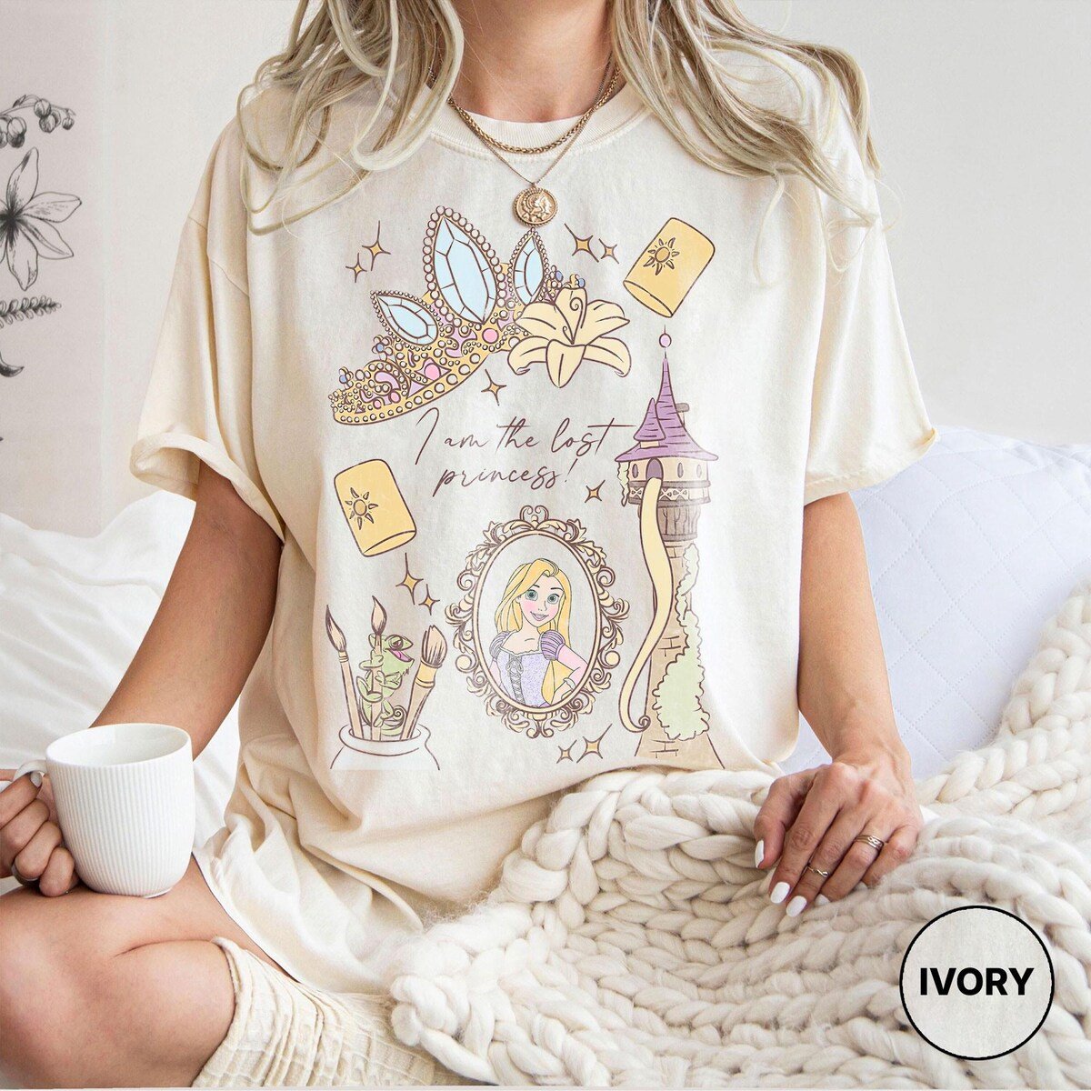 Lost Princess Shirt Vintage Rapunzel Tee Retro Tangled Disney Trip