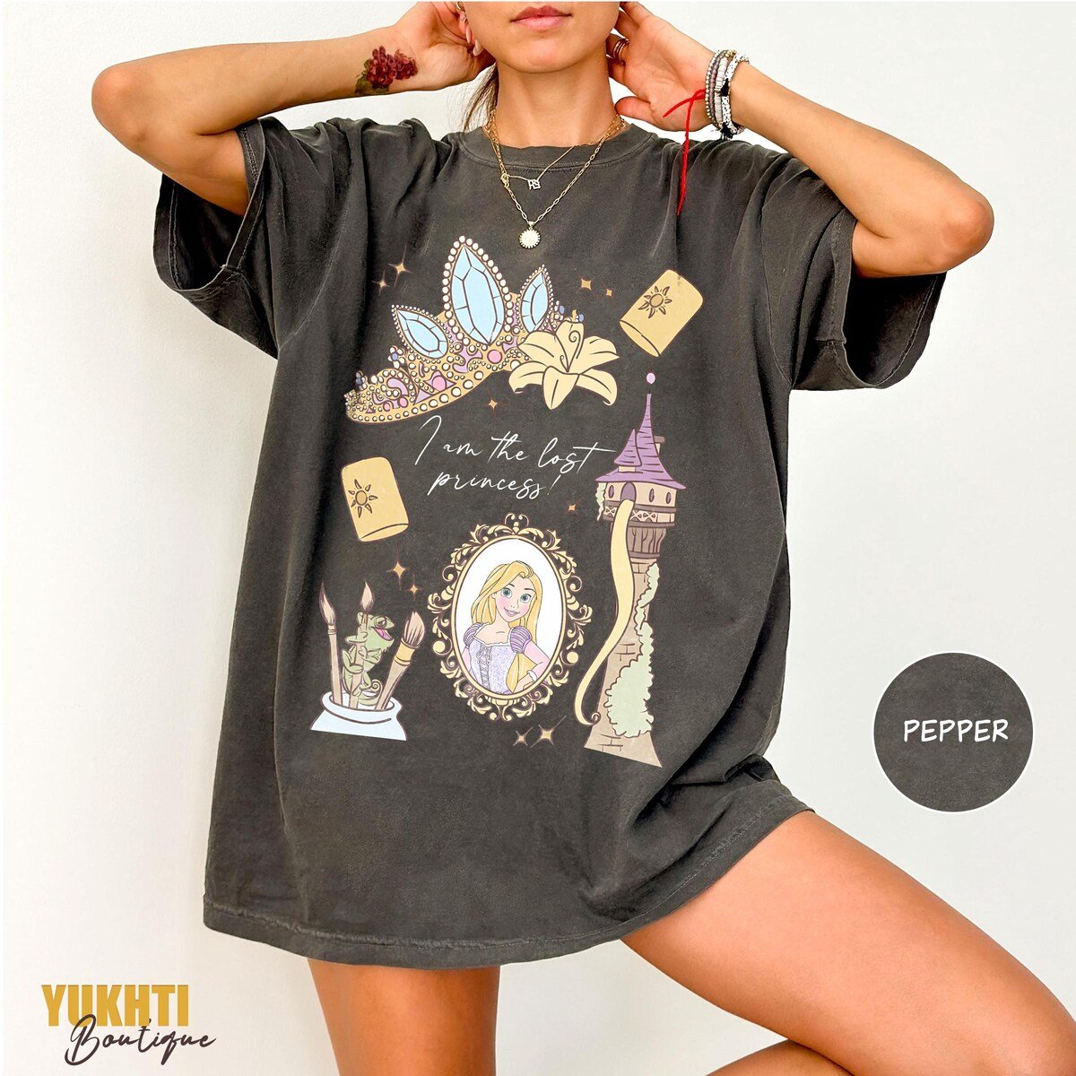 Lost Princess Shirt Vintage Rapunzel Tee Retro Tangled Disney Trip