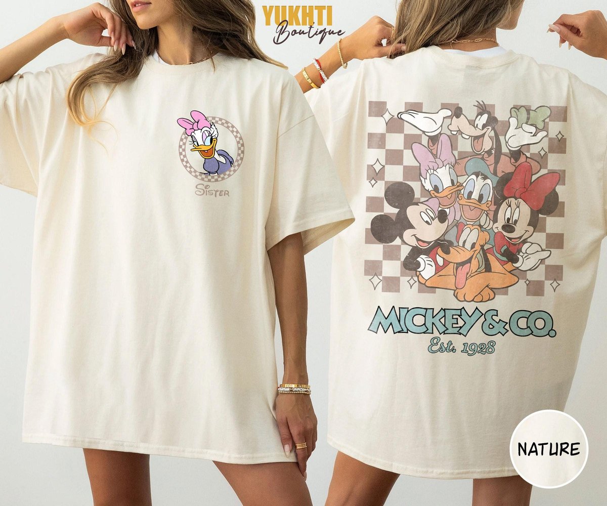 Mickey Disney Family Shirts Custom Trip 2025 Retro Disneyland