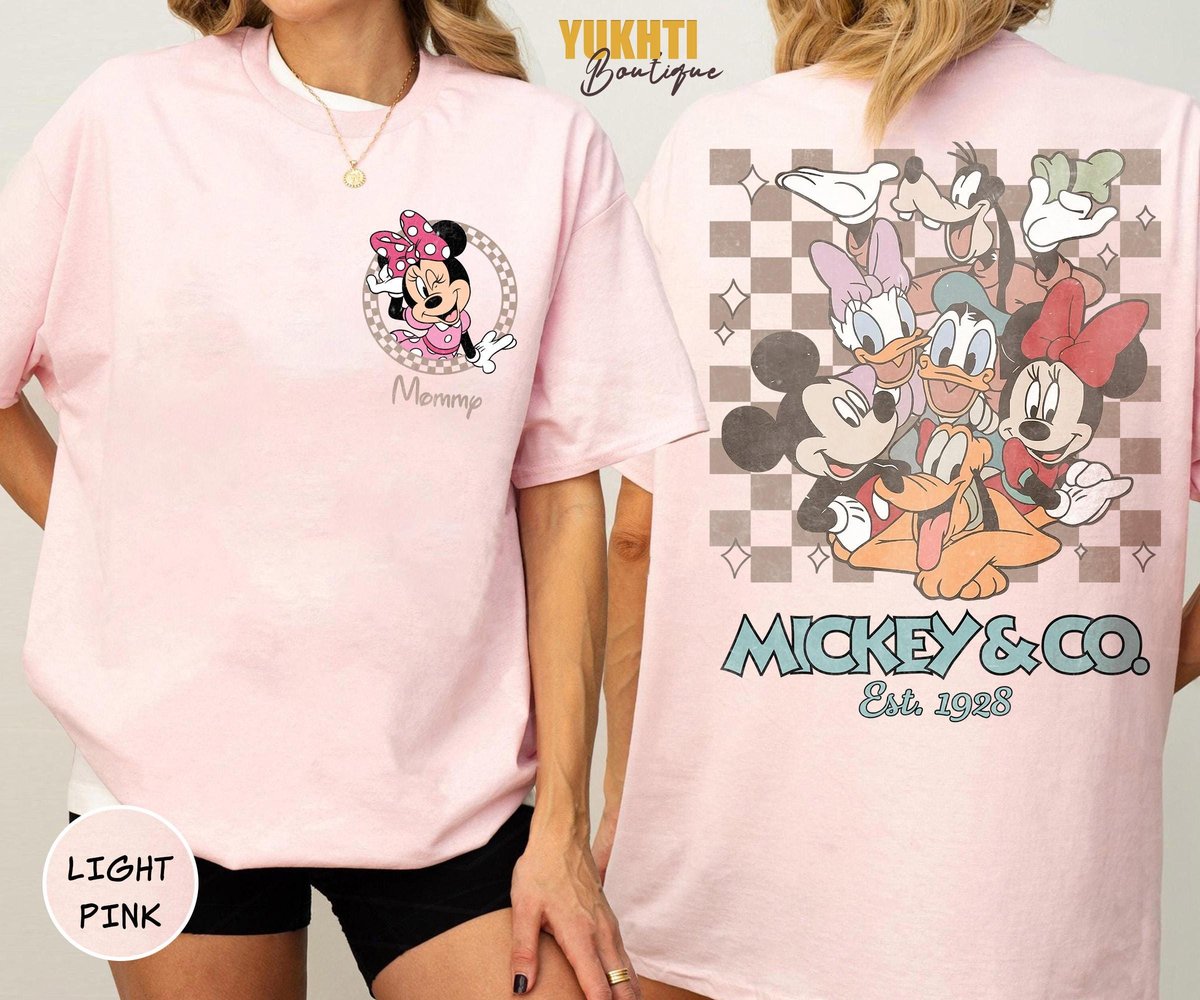 Mickey Disney Family Shirts Custom Trip 2025 Retro Disneyland