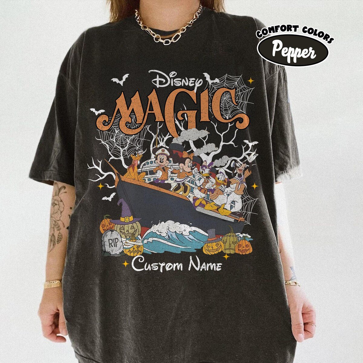 Mickey Halloween Cruise Shirt Disney Family Vacation 2025
