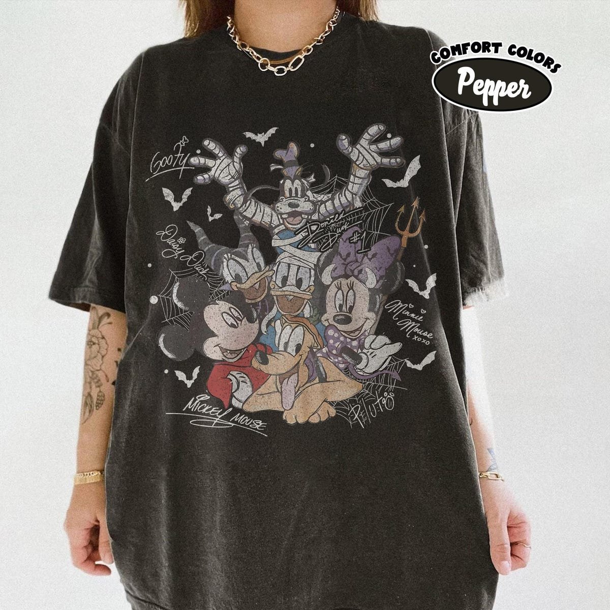 Mickey Halloween Shirts Comfort Colors Disney Tee