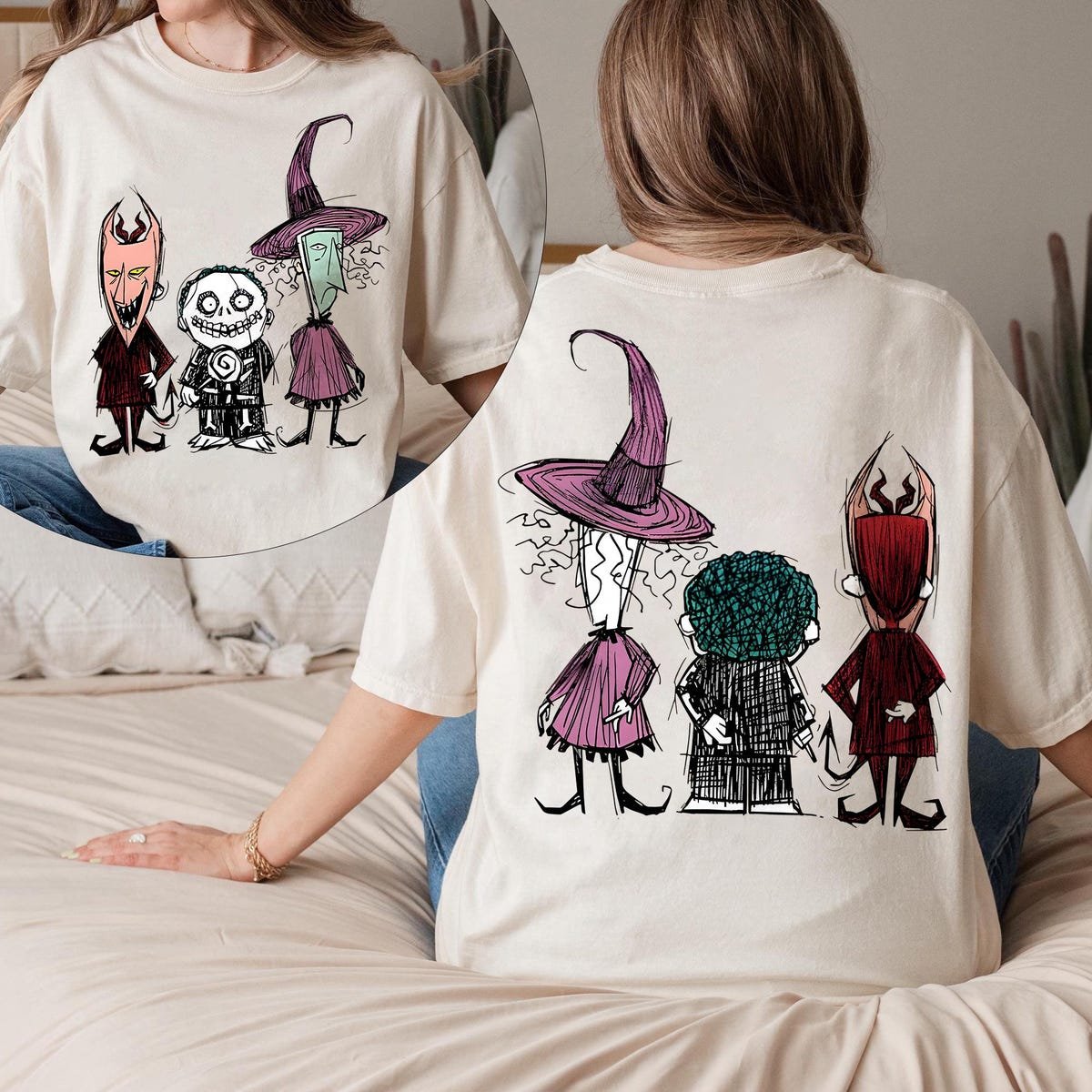 Nightmare Before Christmas Lock Shock Barrel Halloween Shirt
