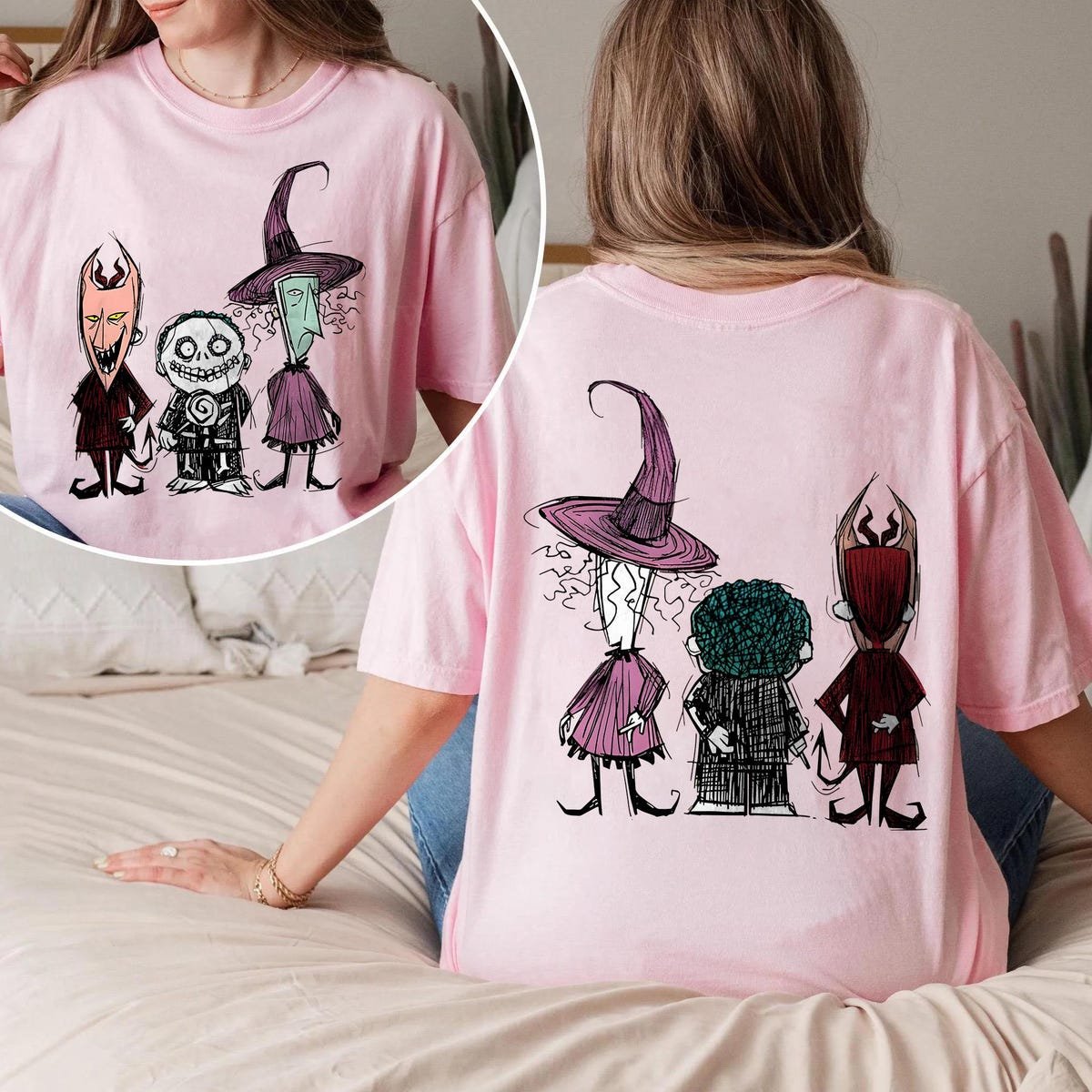 Nightmare Before Christmas Lock Shock Barrel Halloween Shirt