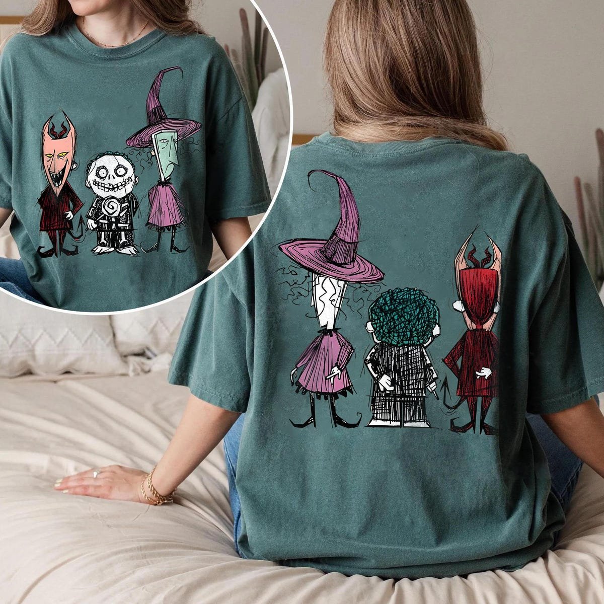 Nightmare Before Christmas Lock Shock Barrel Halloween Shirt