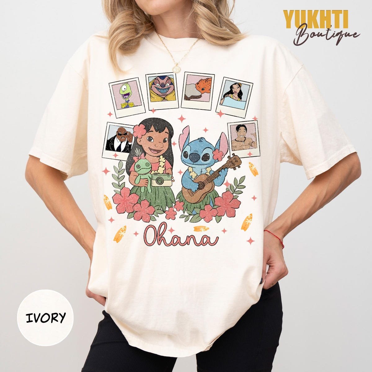 Ohana Family Vacation Shirts Lilo and Stitch Disney Trip Tee