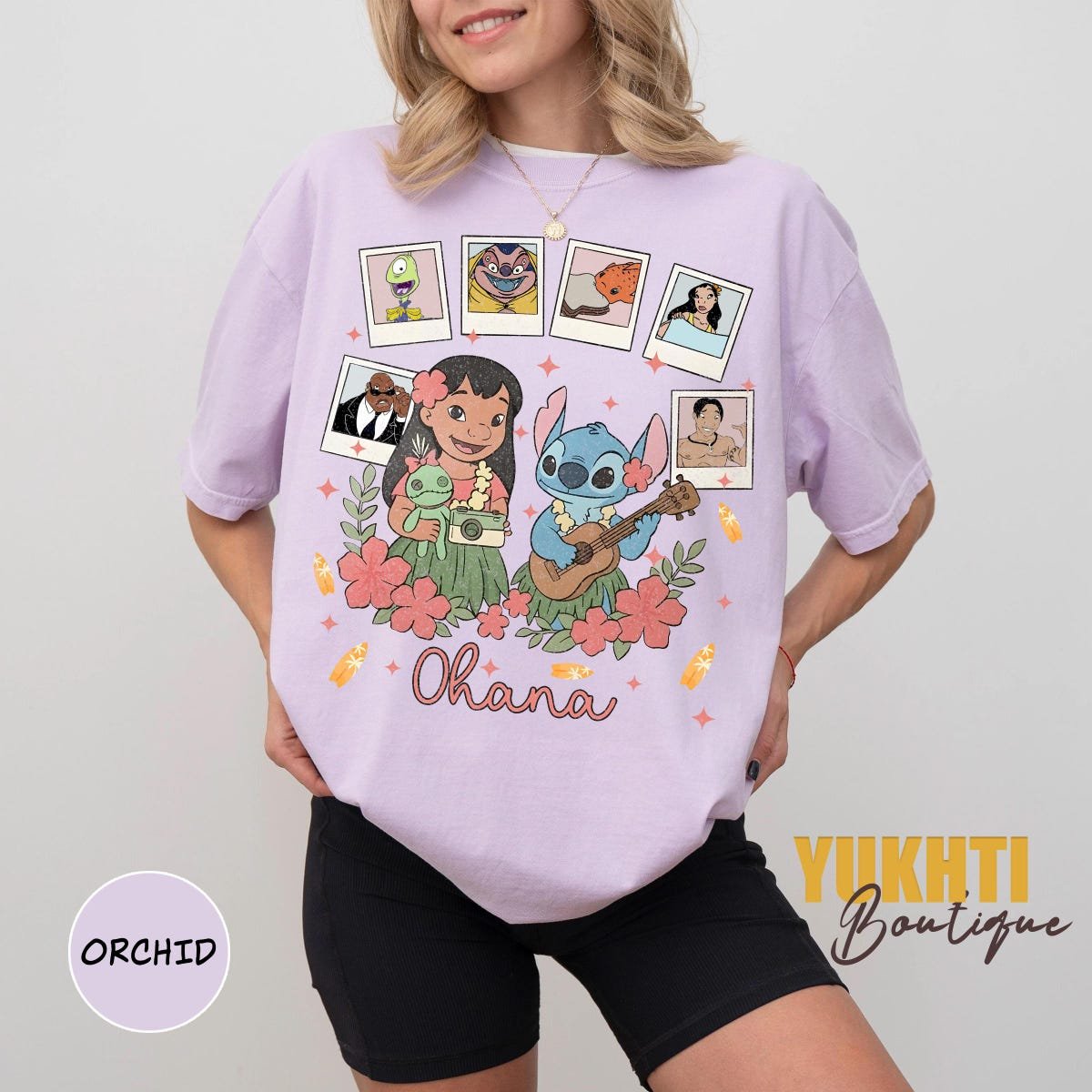 Ohana Family Vacation Shirts Lilo and Stitch Disney Trip Tee
