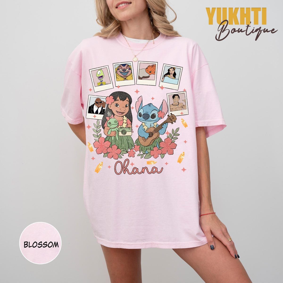 Ohana Family Vacation Shirts Lilo and Stitch Disney Trip Tee