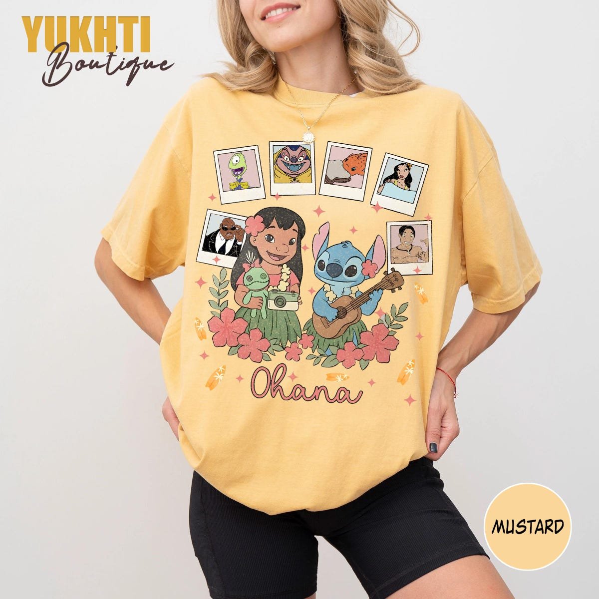 Ohana Family Vacation Shirts Lilo and Stitch Disney Trip Tee
