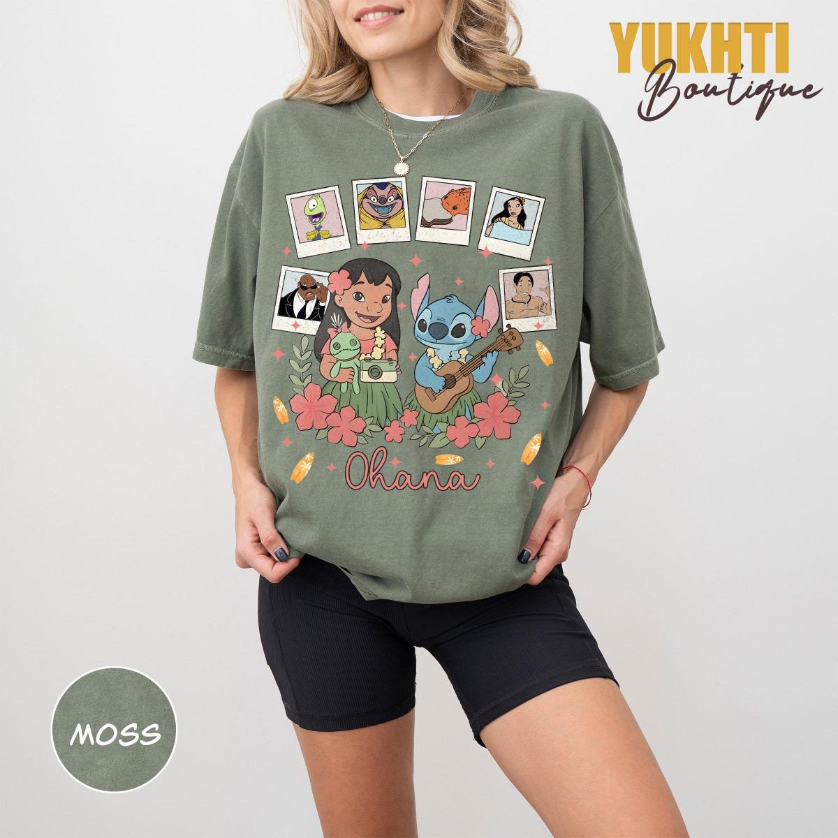 Ohana Family Vacation Shirts Lilo and Stitch Disney Trip Tee