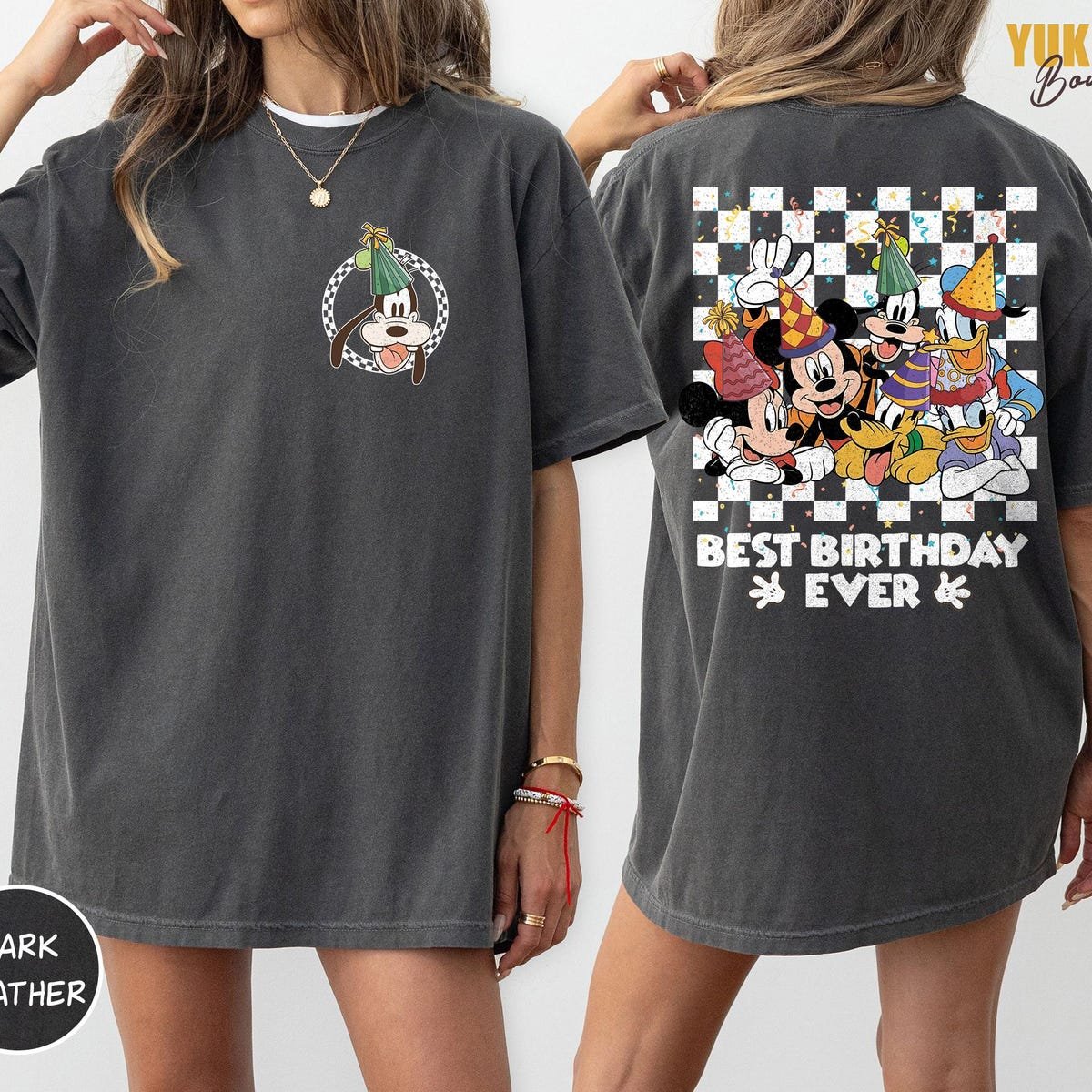 Retro Disney Birthday Shirt Mickey Friends Tee Disney Park Outfit