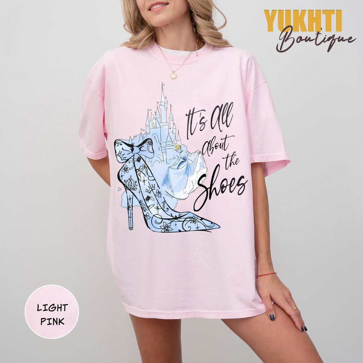 Retro Disney Cinderella Shoes Shirt Disney Princess Tee