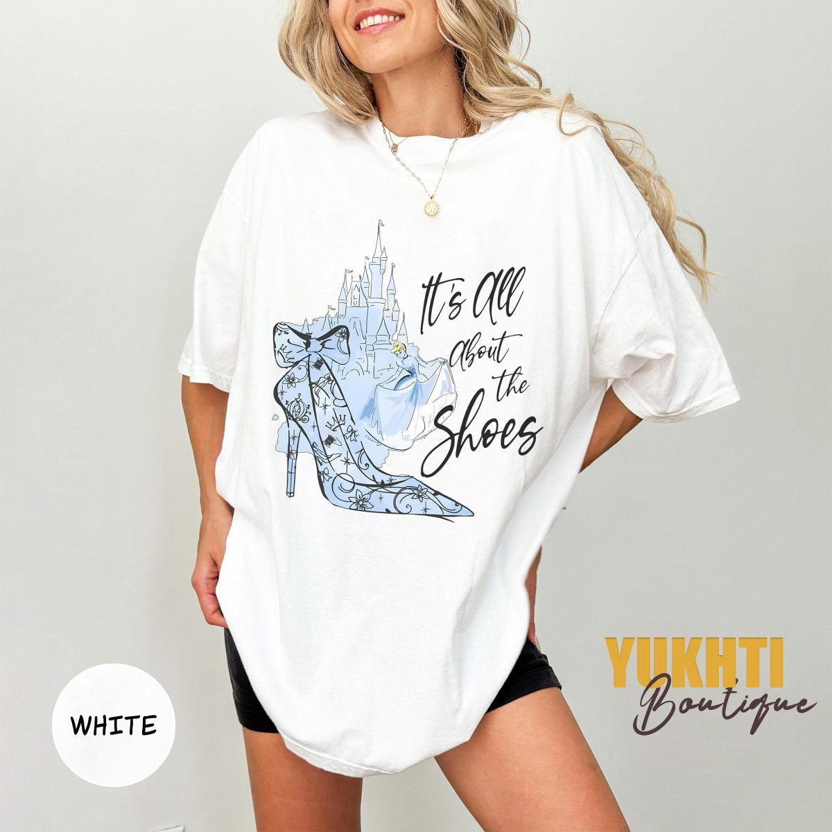 Retro Disney Cinderella Shoes Shirt Disney Princess Tee