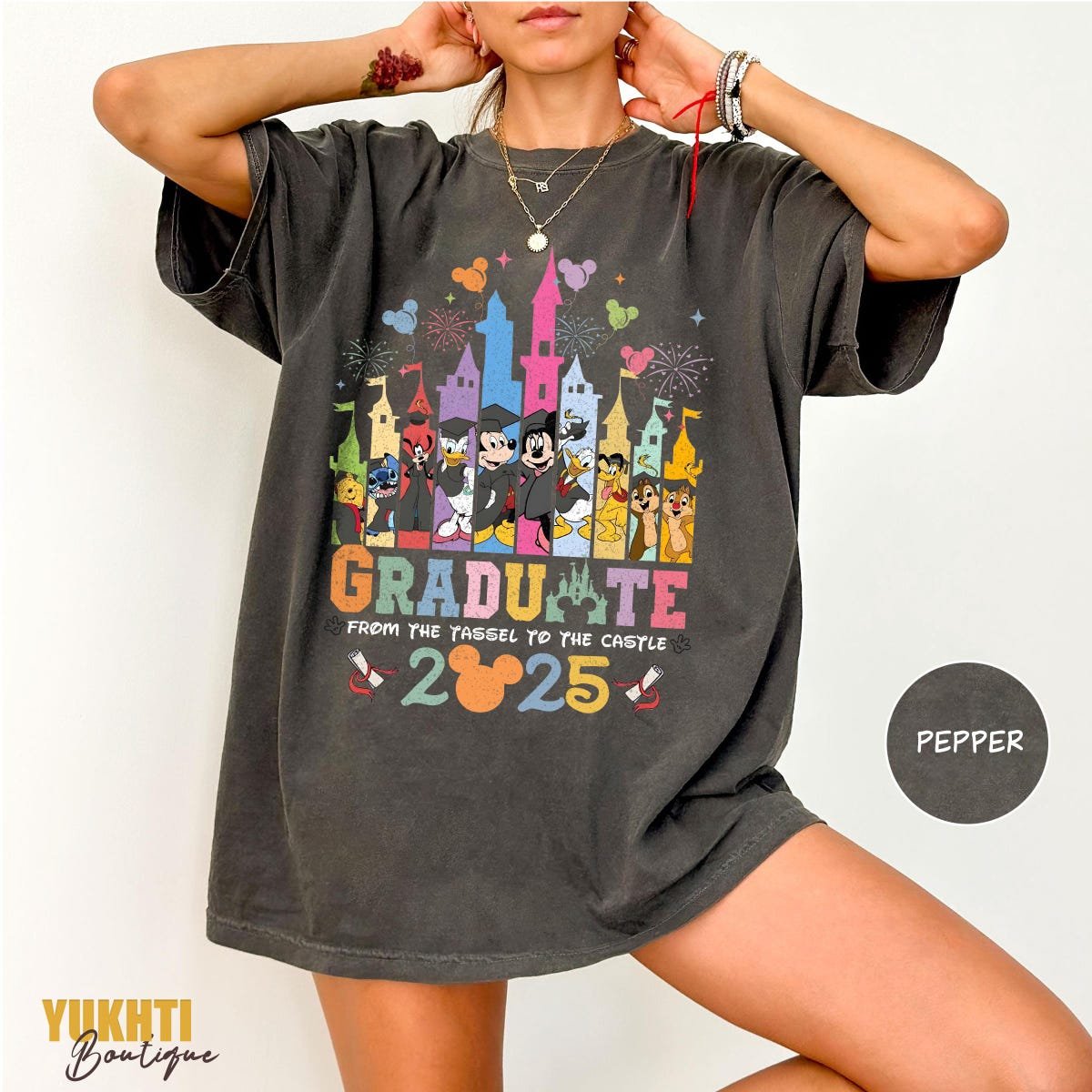 Retro Disney Graduation Shirt 2025 Senior Trip Mickey Tee