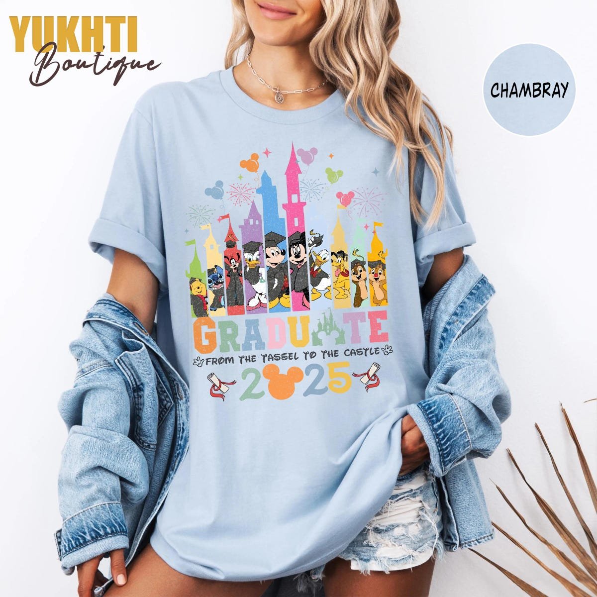 Retro Disney Graduation Shirt 2025 Senior Trip Mickey Tee