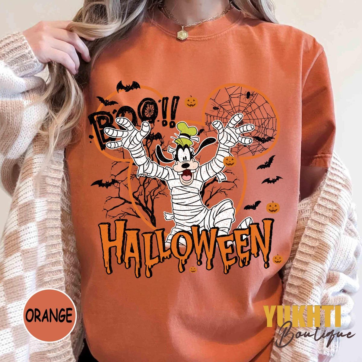 Retro Disney Halloween Shirt for Families - Personalized Spooky Tee