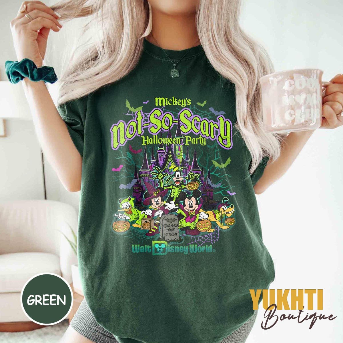 Retro Disney Halloween Shirts Mickey Minnie Spooky Season Tee