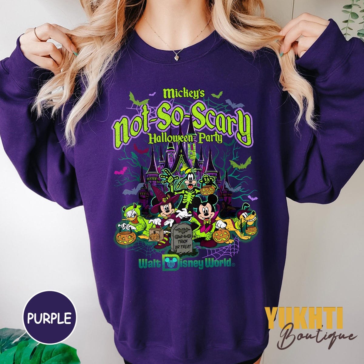 Retro Disney Halloween Shirts Mickey Minnie Spooky Season Tee