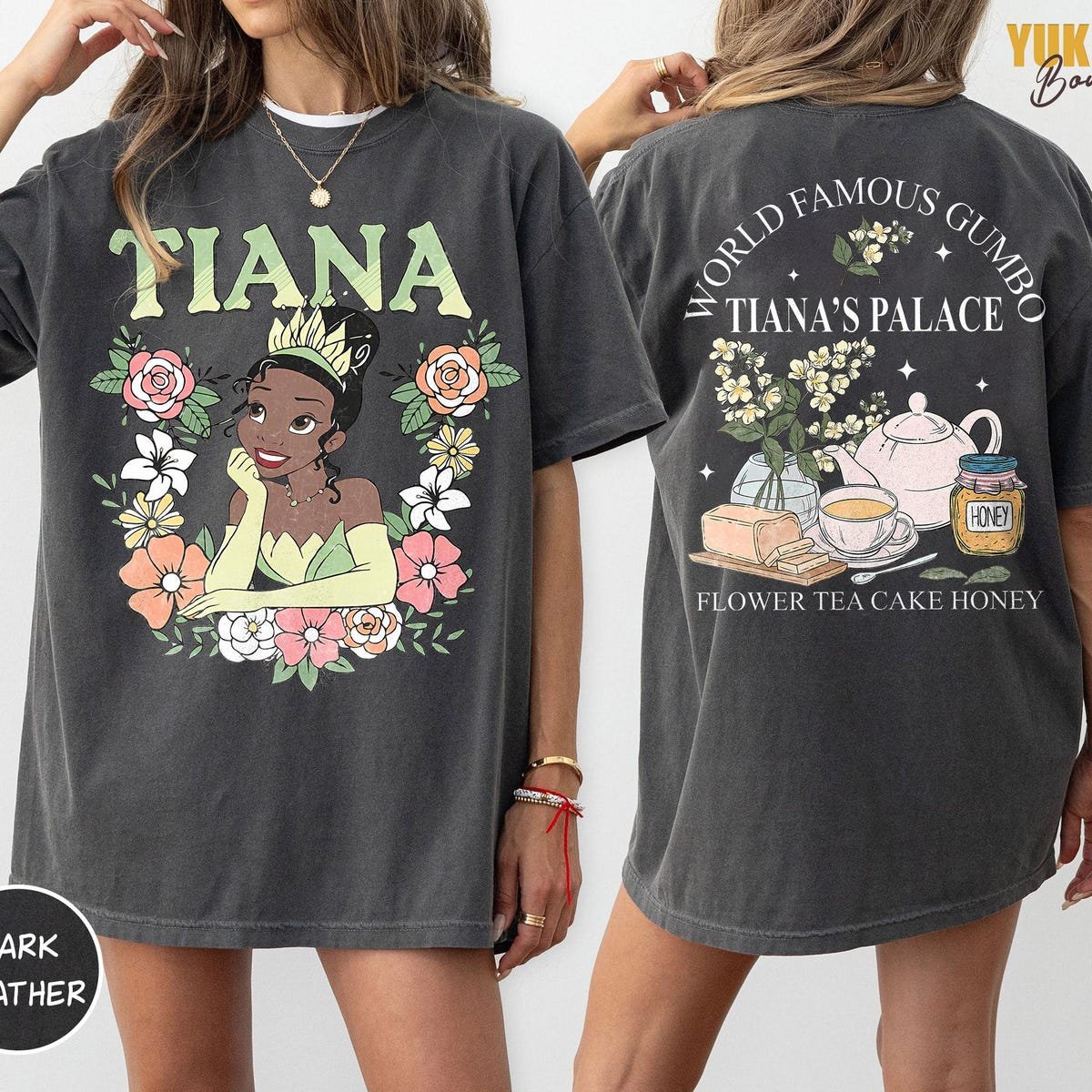 Retro Disney Tiana Princess Shirt for Disney Girl Trip