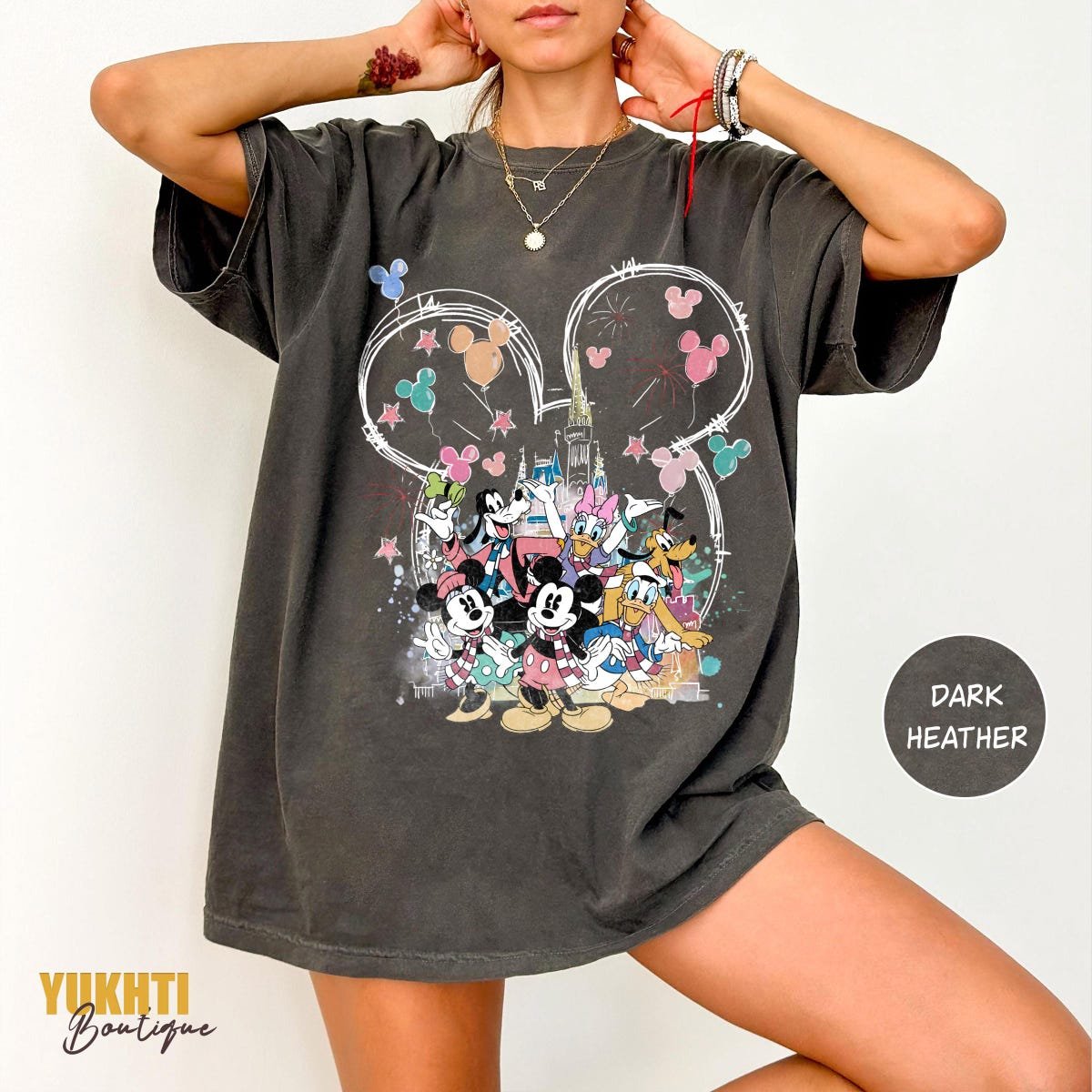 Retro Disneyworld Mickey Shirt Disney Castle Family Tee 2025 Trip