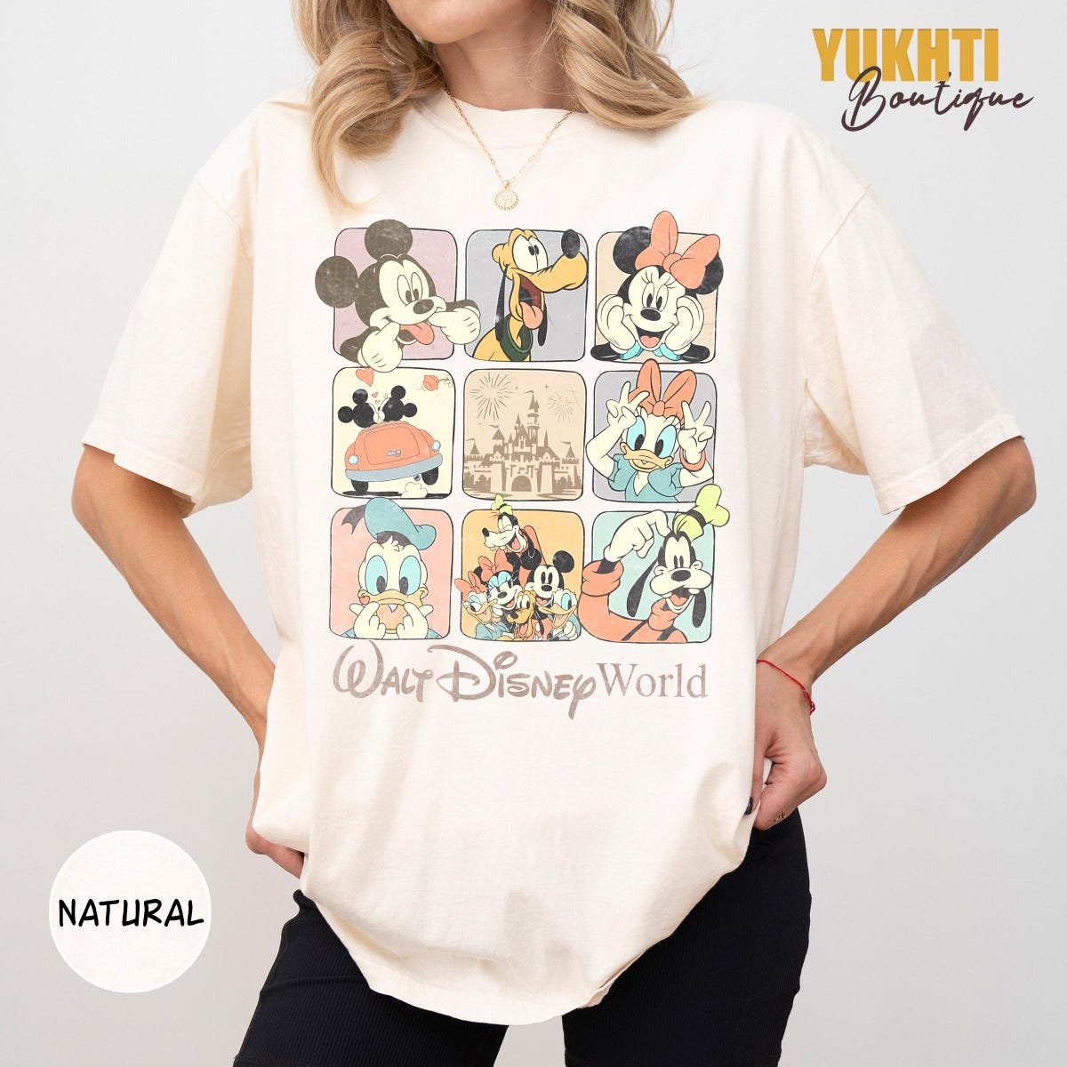 Retro Disneyworld Shirt Vintage Mickey Friends Family Vacation Tee