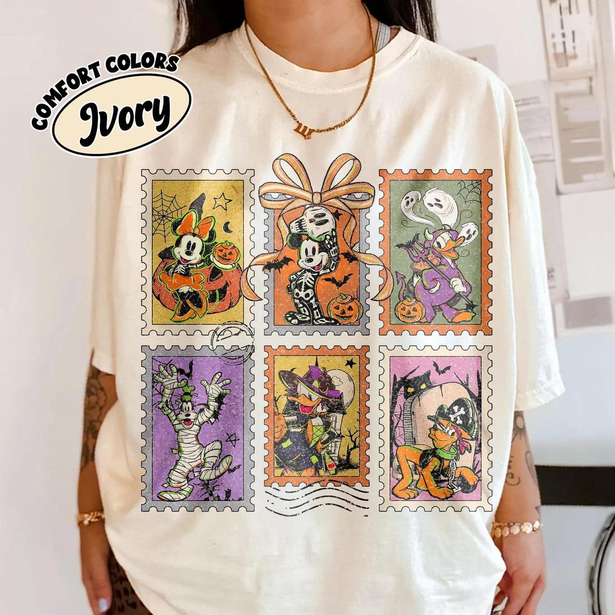 Retro Halloween Cartoon Mouse Shirt Mickey's Not So Scary Party 2025