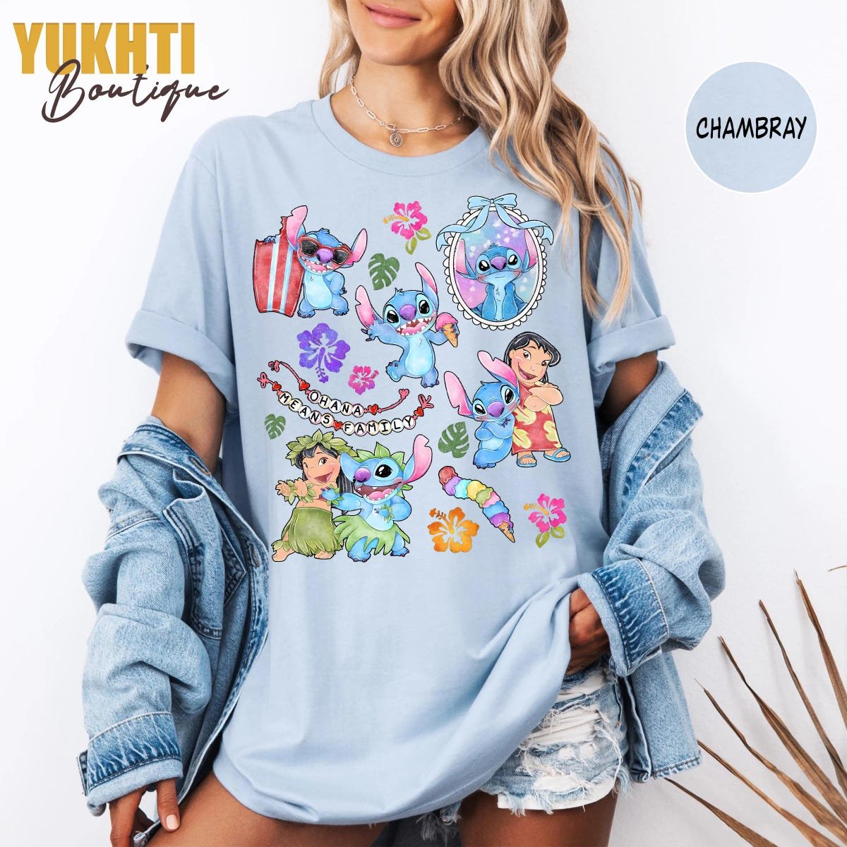 Retro Lilo and Stitch Shirt Disney Family Vacation Tee