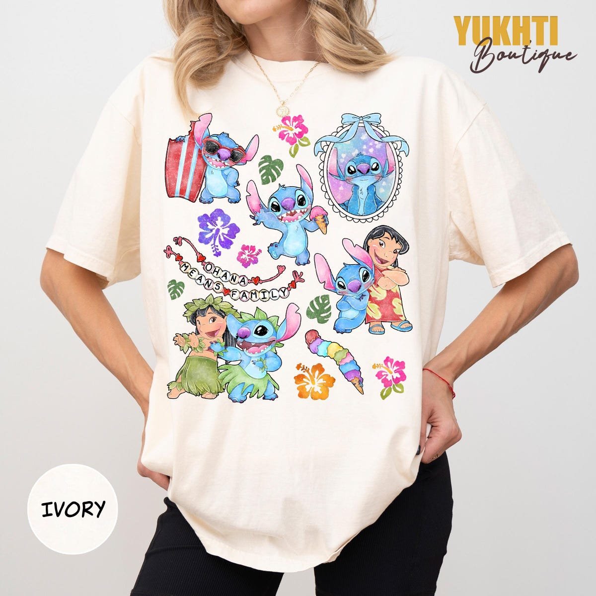 Retro Lilo and Stitch Shirt Disney Family Vacation Tee