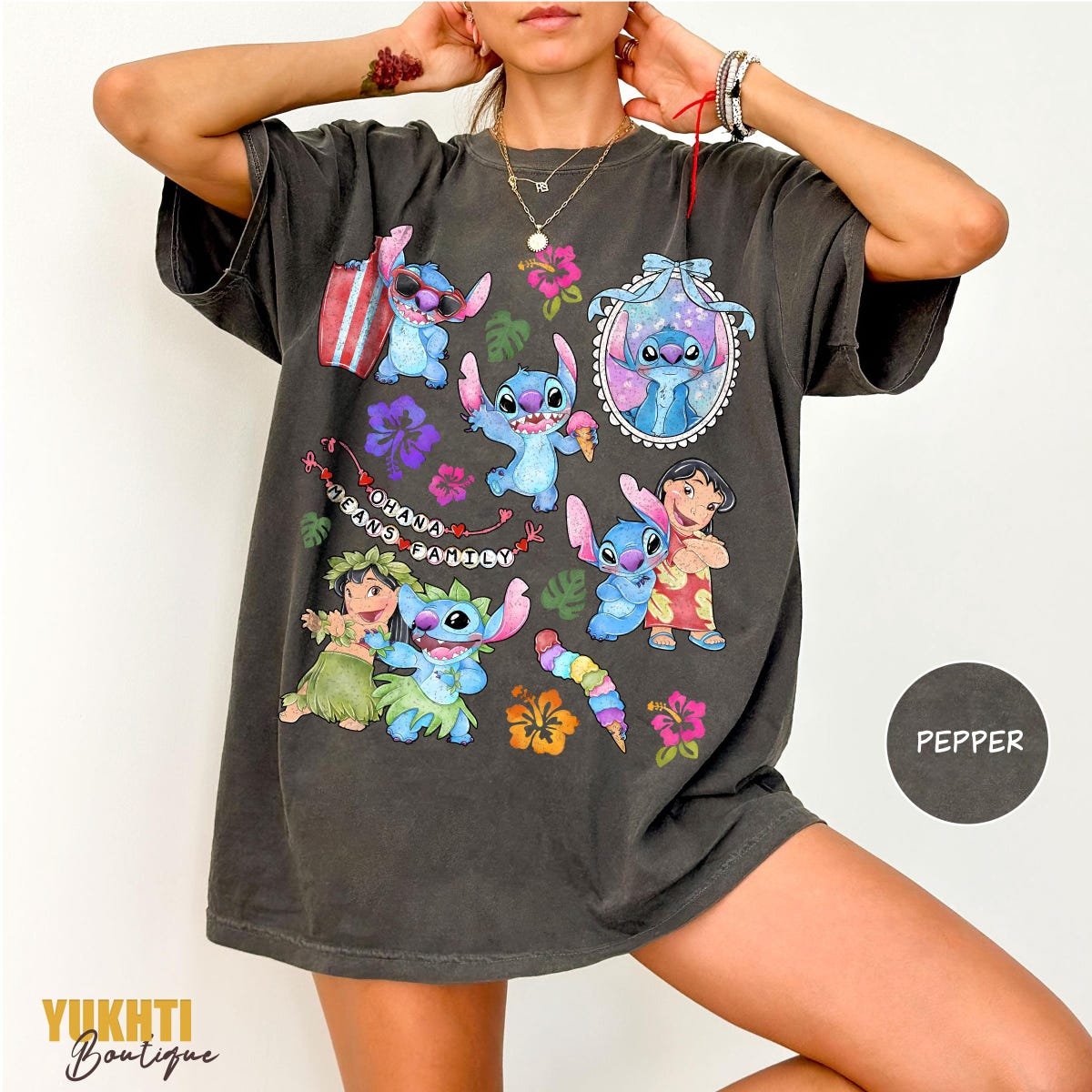 Retro Lilo and Stitch Shirt Disney Family Vacation Tee