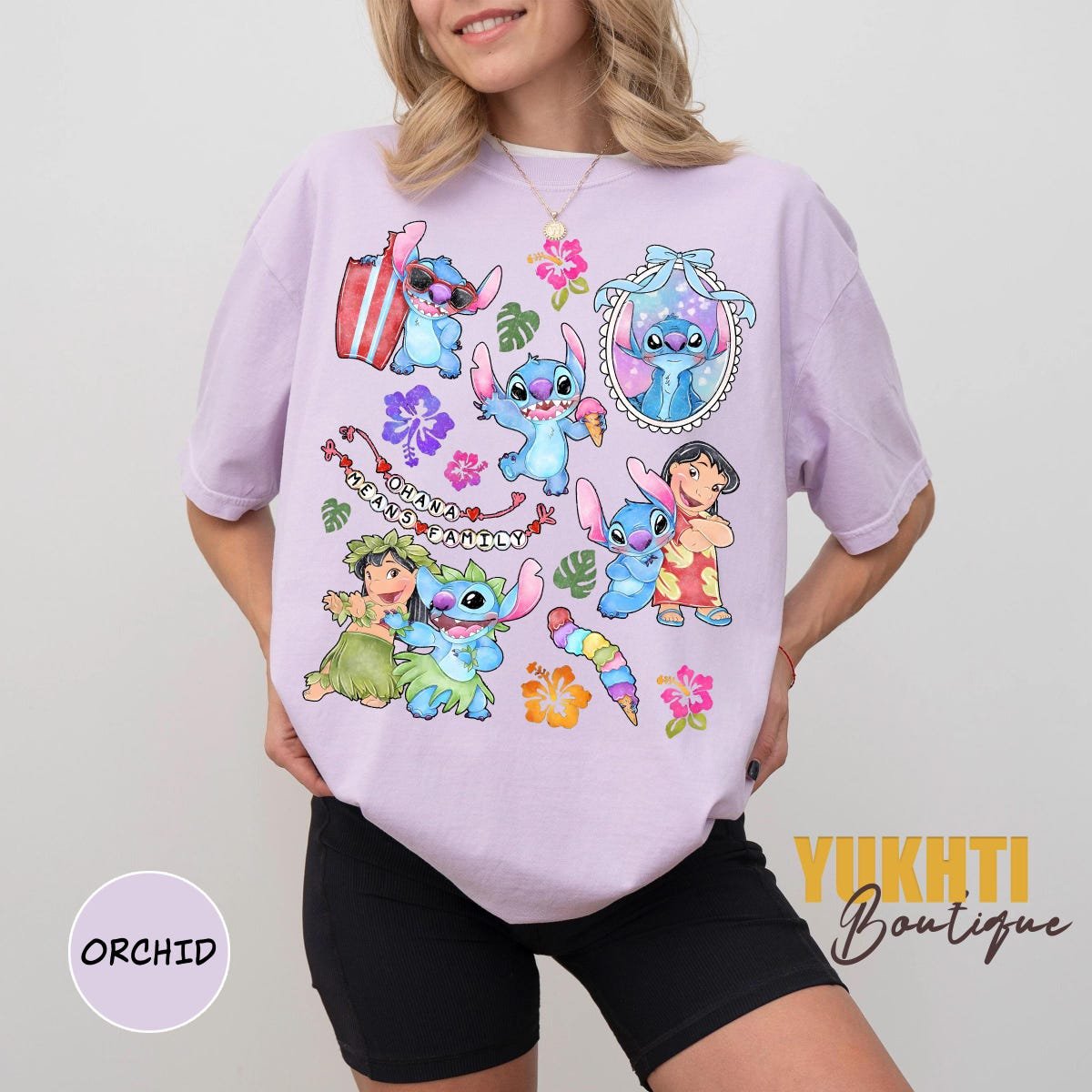 Retro Lilo and Stitch Shirt Disney Family Vacation Tee