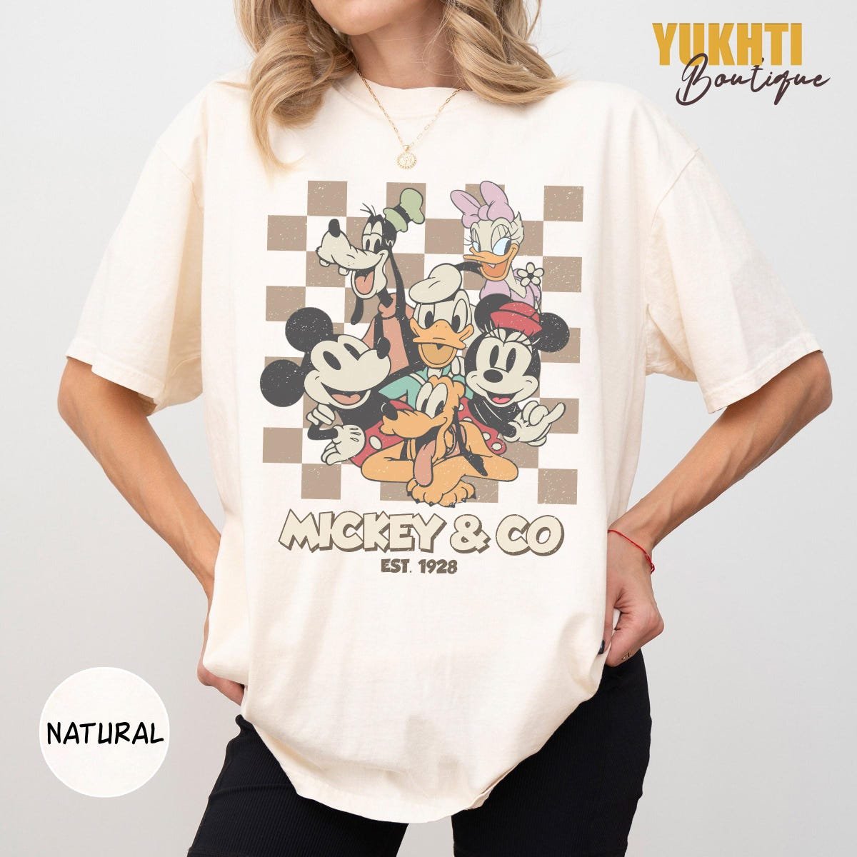 Retro Mickey 1928 Shirts Disneyland Tee Disney Vacation Apparel