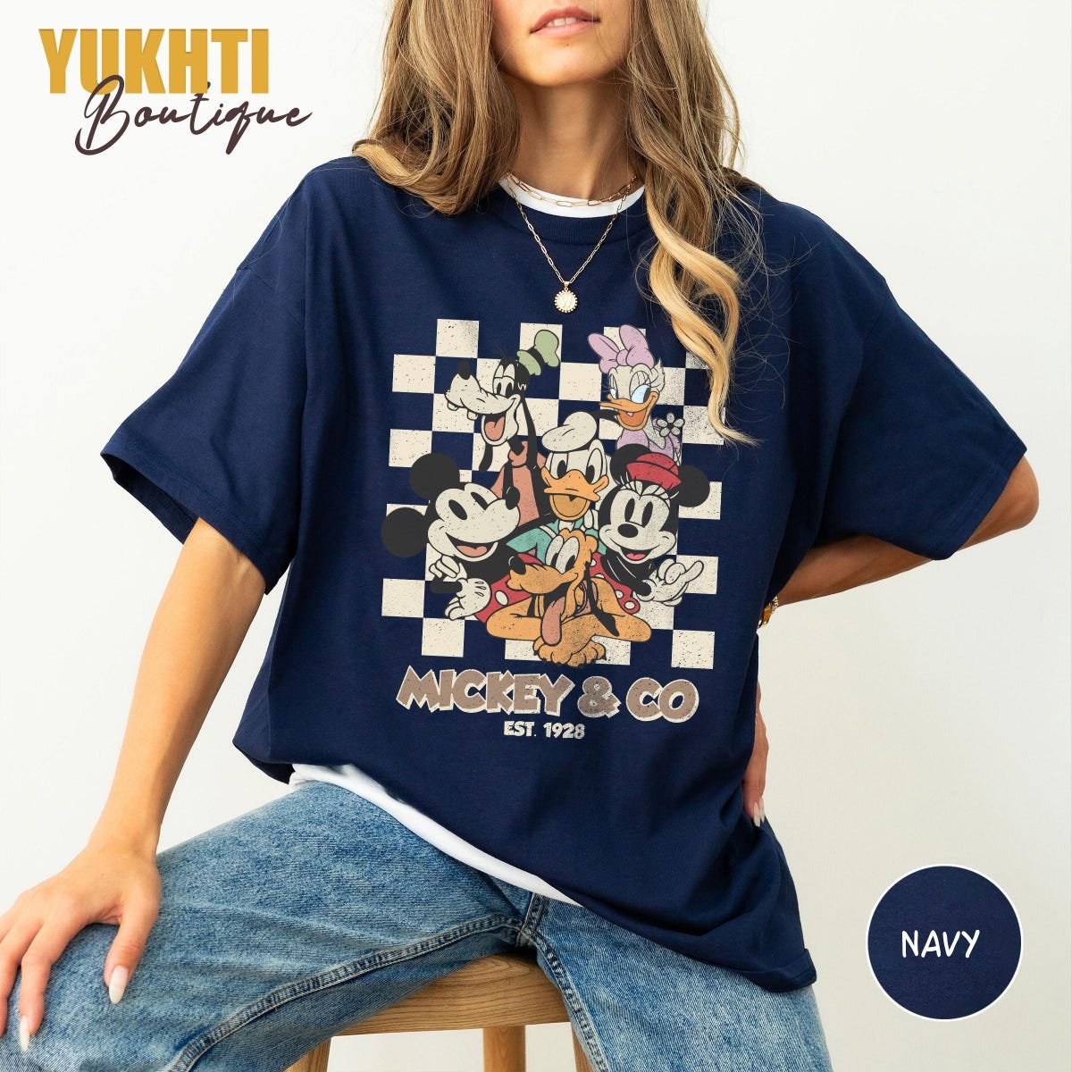 Retro Mickey 1928 Shirts Disneyland Tee Disney Vacation Apparel