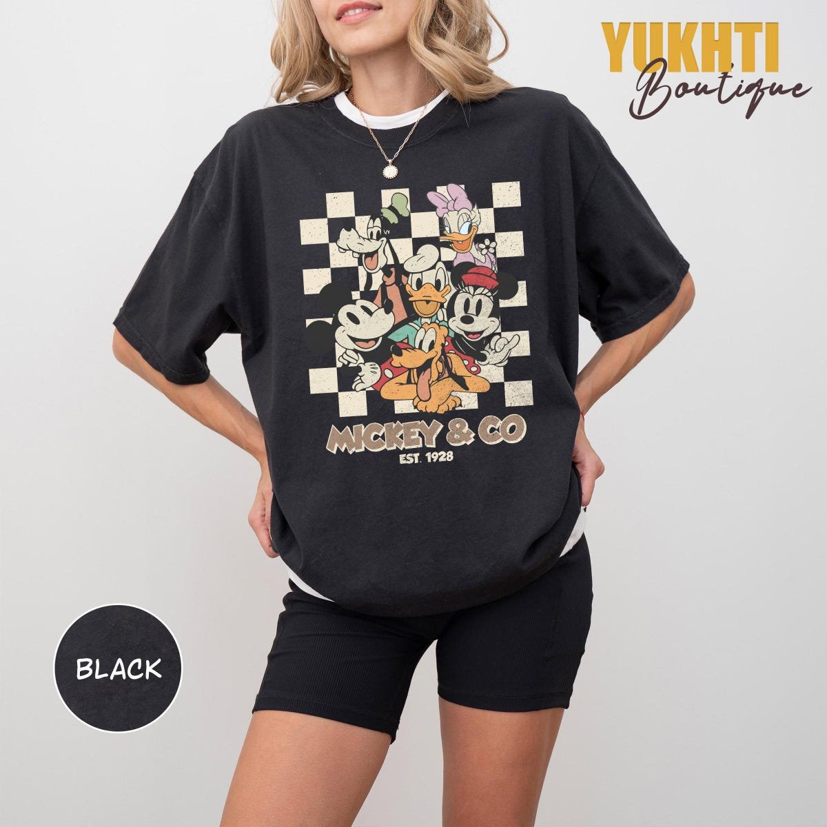 Retro Mickey 1928 Shirts Disneyland Tee Disney Vacation Apparel