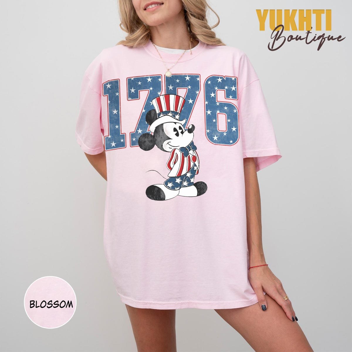 Retro Mickey 4th of July Shirt Disney Family Independence Day Tee