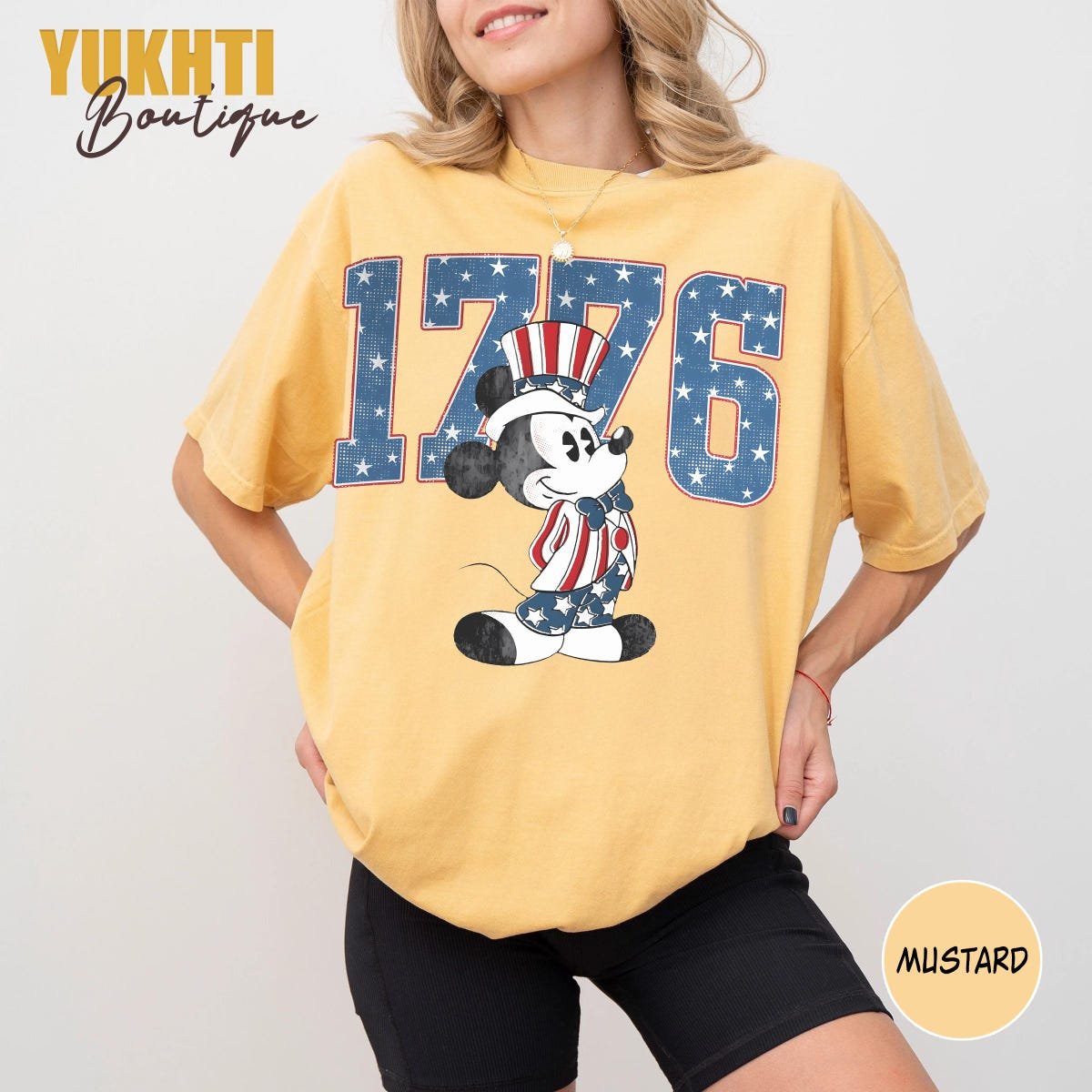 Retro Mickey 4th of July Shirt Disney Family Independence Day Tee