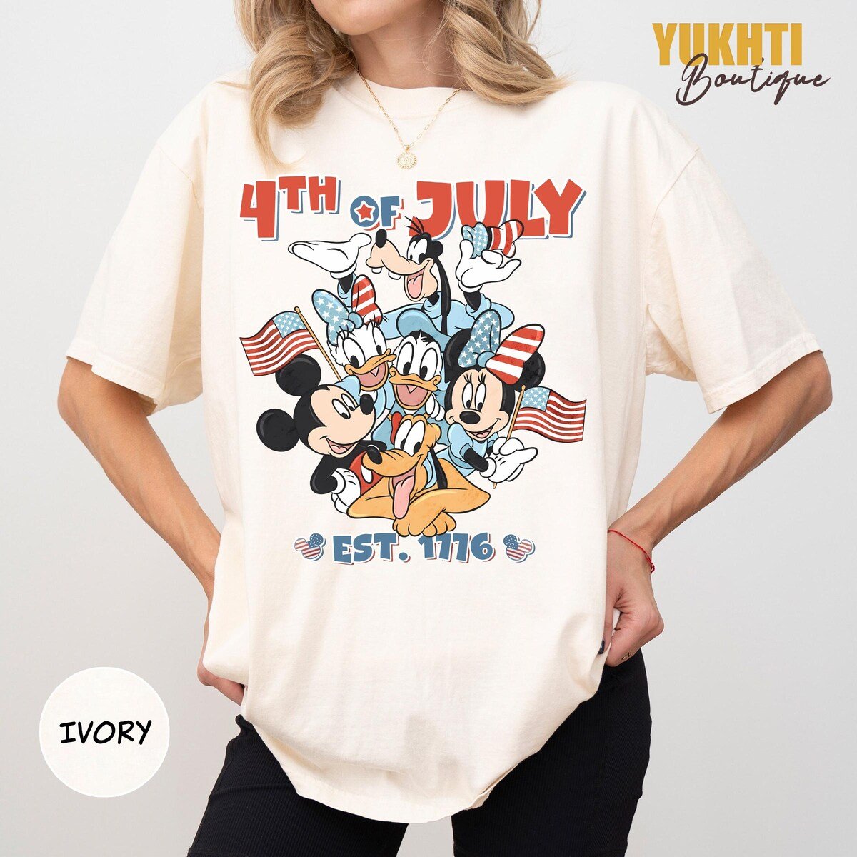 Retro Mickey 4th of July Shirt Disney Family Vacation Tee