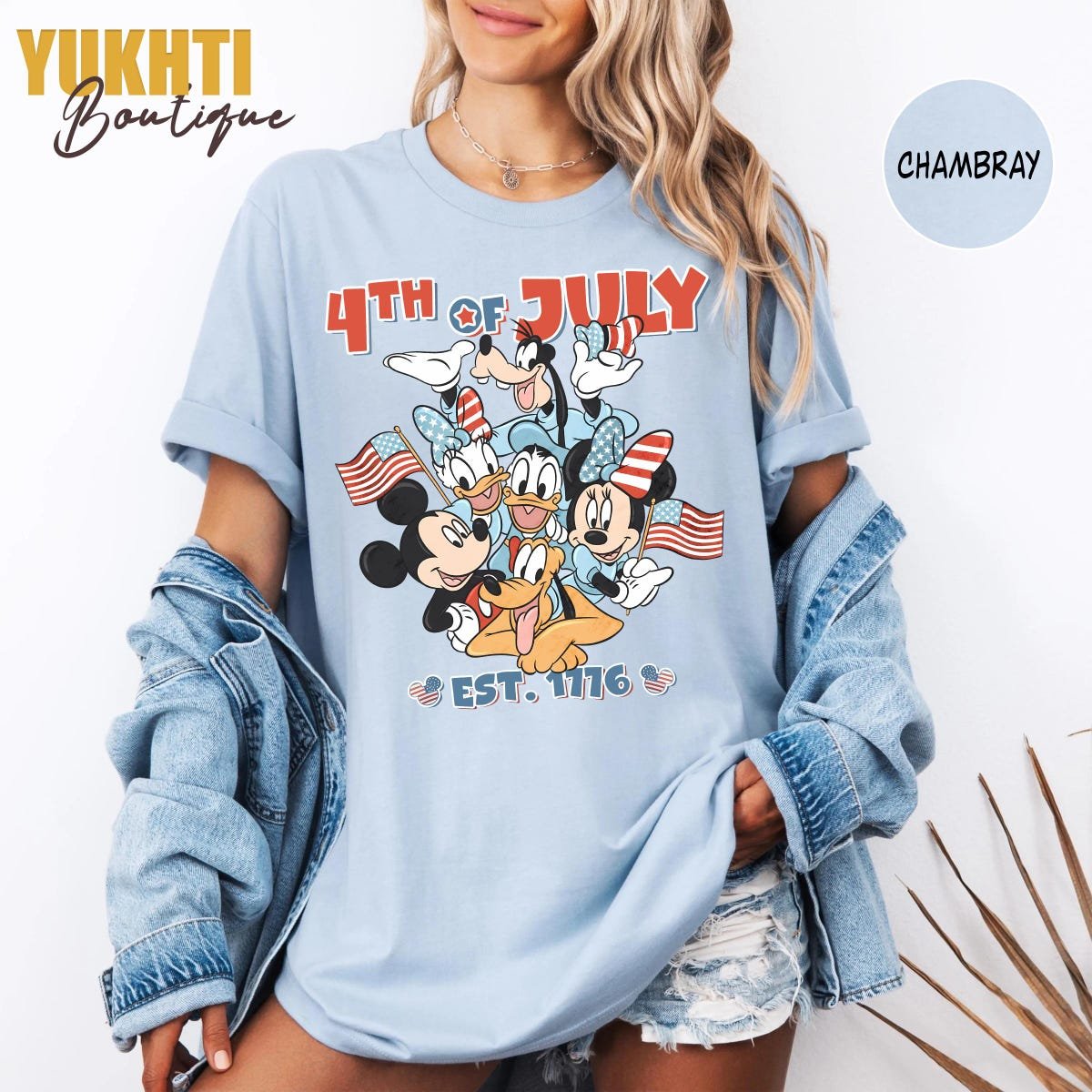Retro Mickey 4th of July Shirt Disney Family Vacation Tee