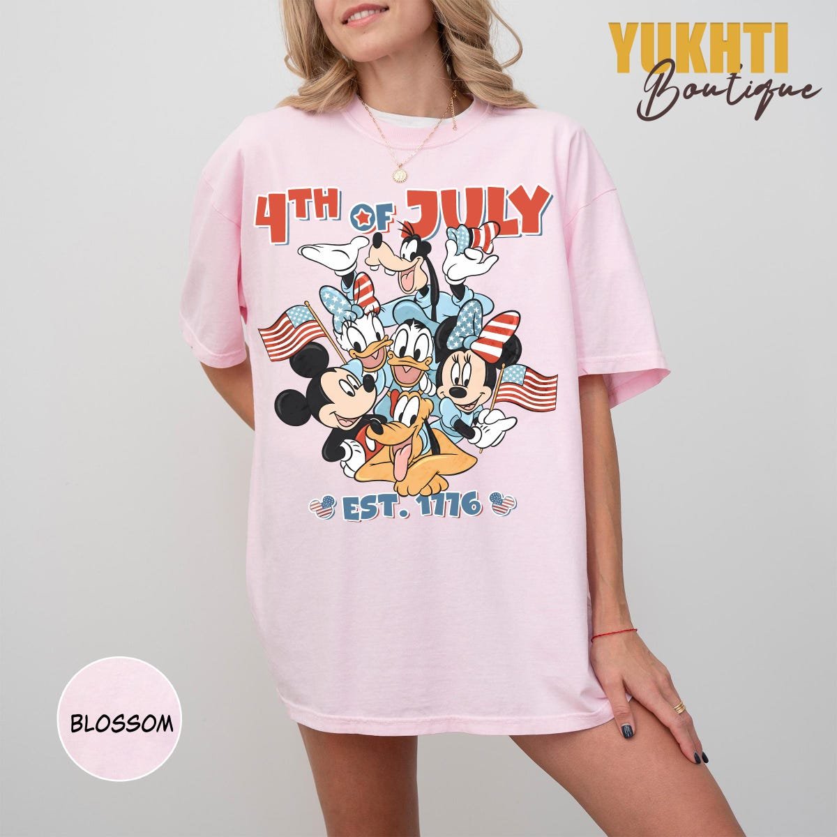 Retro Mickey 4th of July Shirt Disney Family Vacation Tee