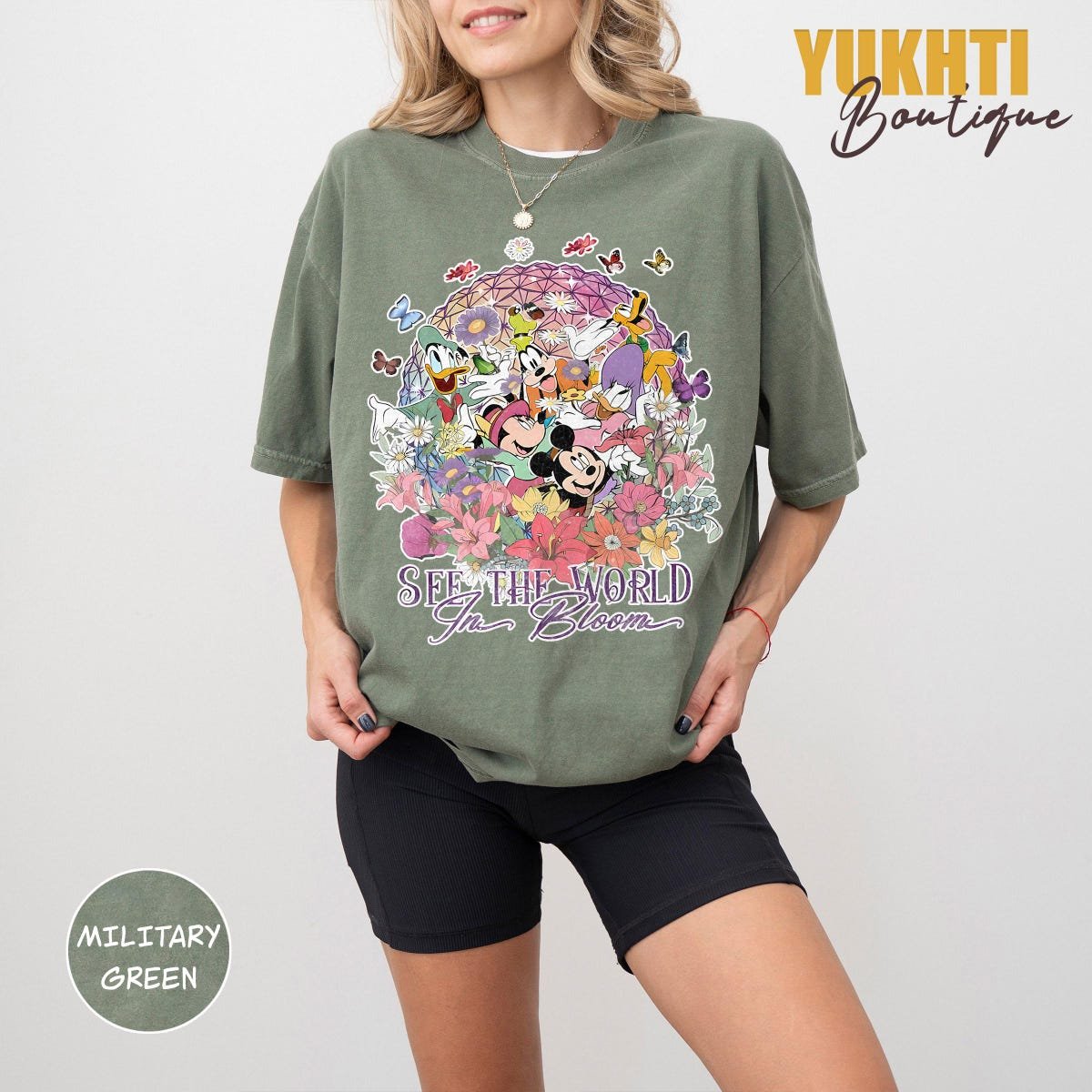 Retro Mickey Epcot Flower Garden Festival 2025 Shirt Disney Trip Tee